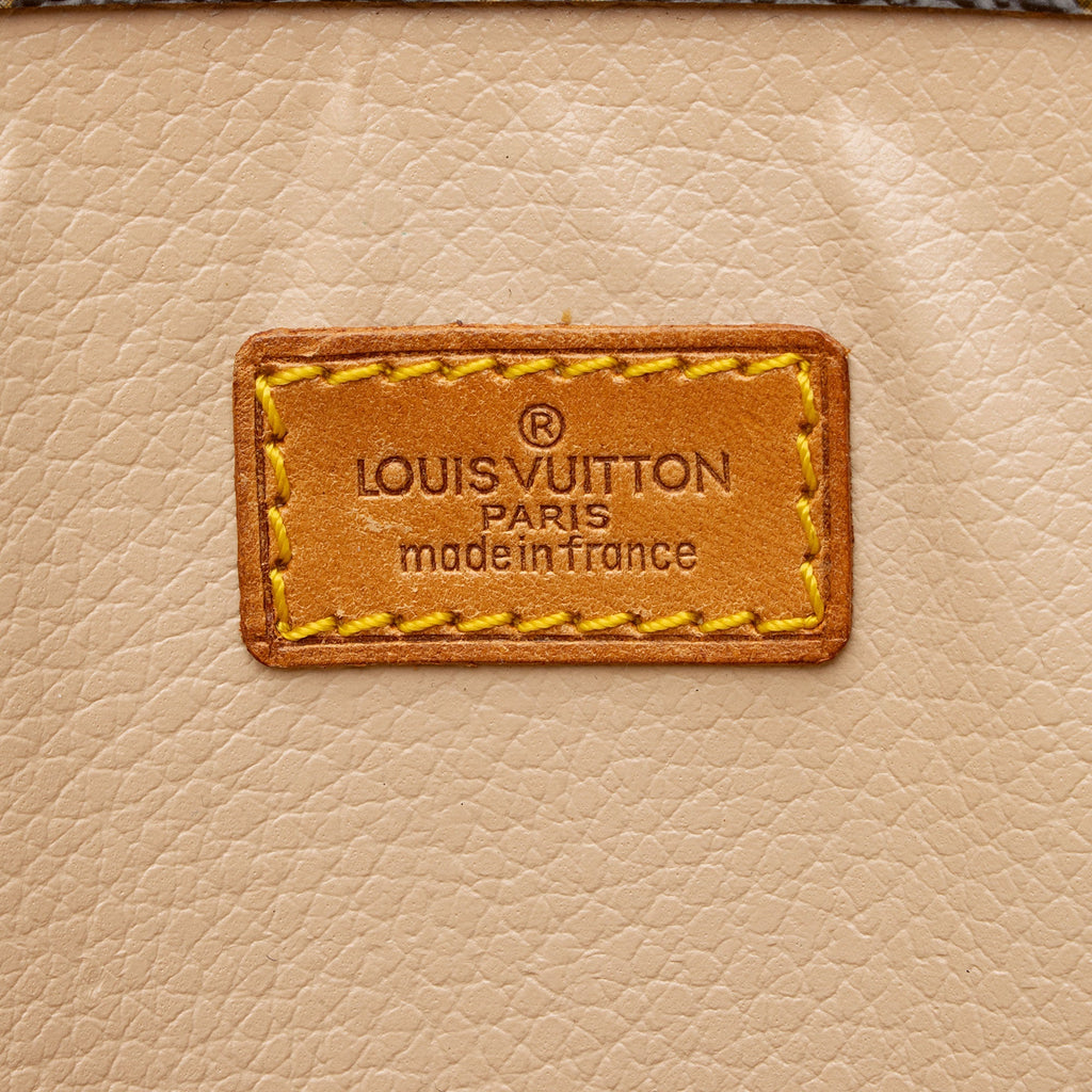 Louis Vuitton Vintage Monogram Canvas Sac Plat Tote