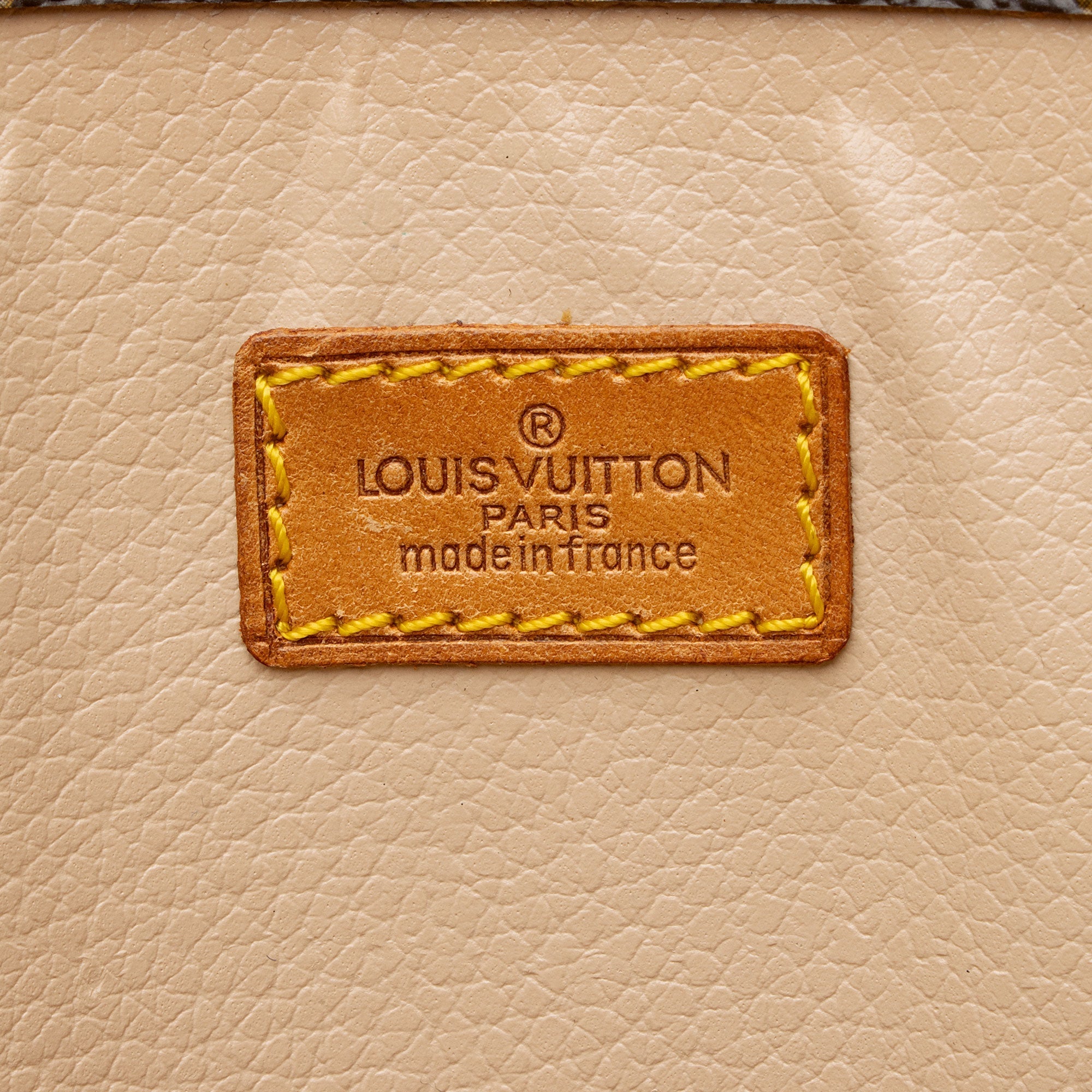 Louis Vuitton Vintage Monogram Canvas Sac Plat Tote