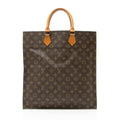 Louis Vuitton Vintage Monogram Canvas Sac Plat Tote