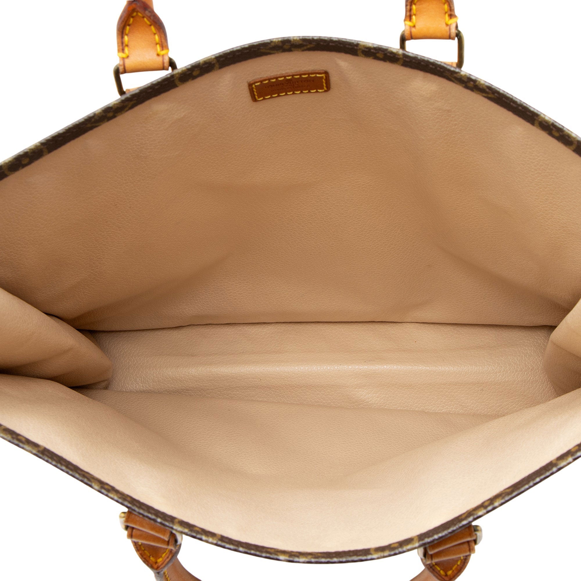 Louis Vuitton Vintage Monogram Canvas Sac Plat Tote