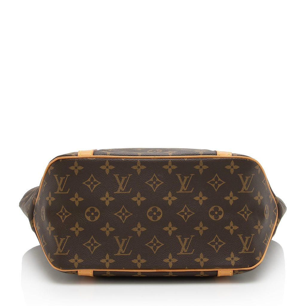 Louis Vuitton Vintage Monogram Canvas Sac Shopping 48 Tote (SHF-22905)