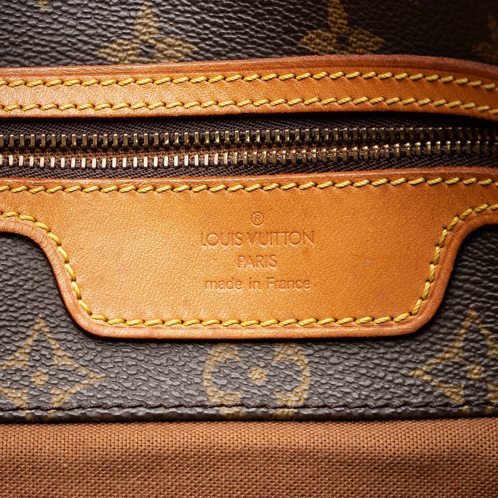 Louis Vuitton Vintage Monogram Canvas Sac Shopping 48 Tote (SHF-X0kg9C)