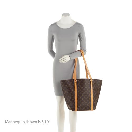 Louis Vuitton Vintage Monogram Canvas Sac Shopping 48 Tote (SHF-X0kg9C)