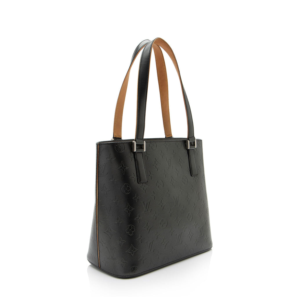 Louis Vuitton Vintage Monogram Mat Stockton Tote (SHF-Yat20v)