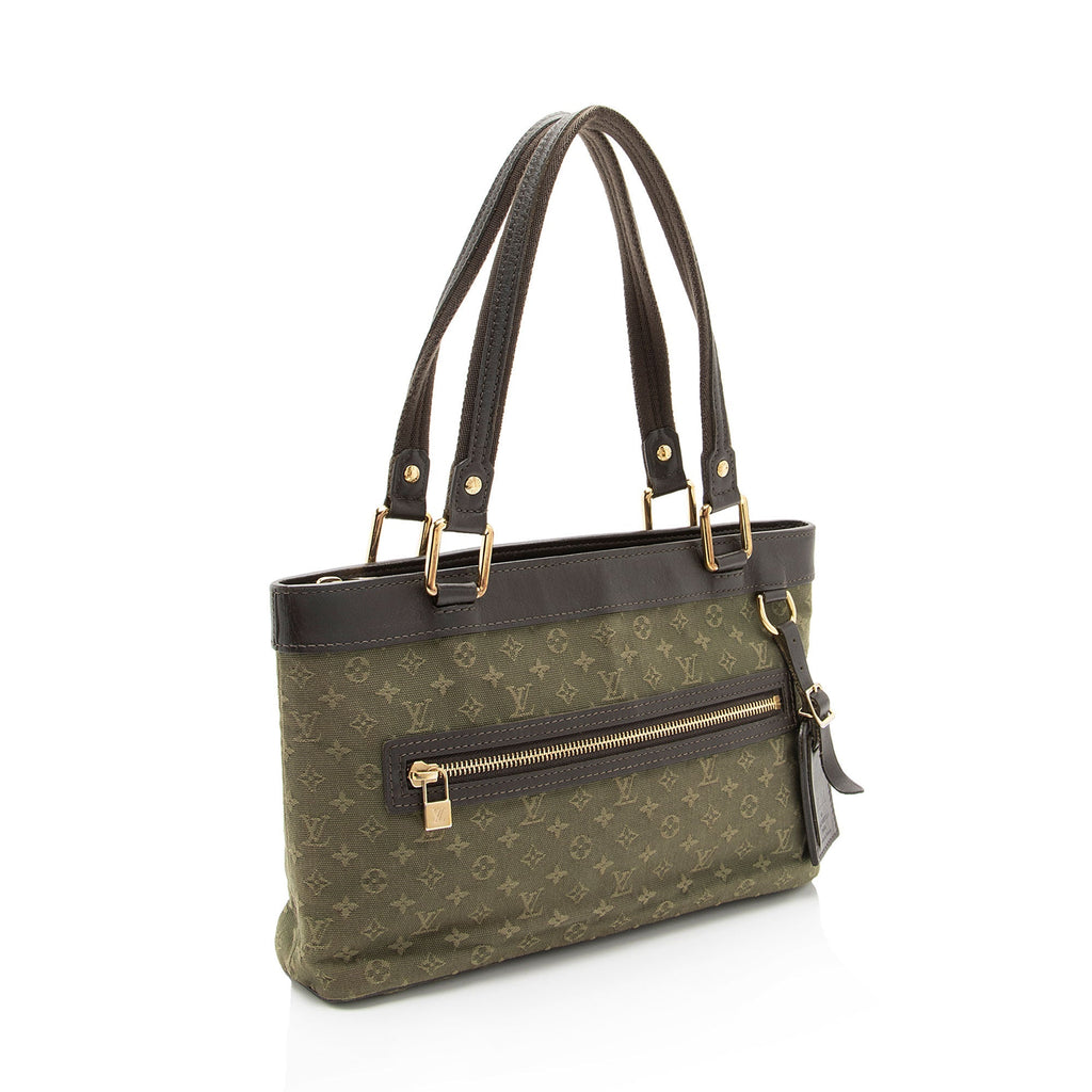 Louis Vuitton Vintage Monogram Mini Lin Lucille PM Tote (SHF-g4YN5C)
