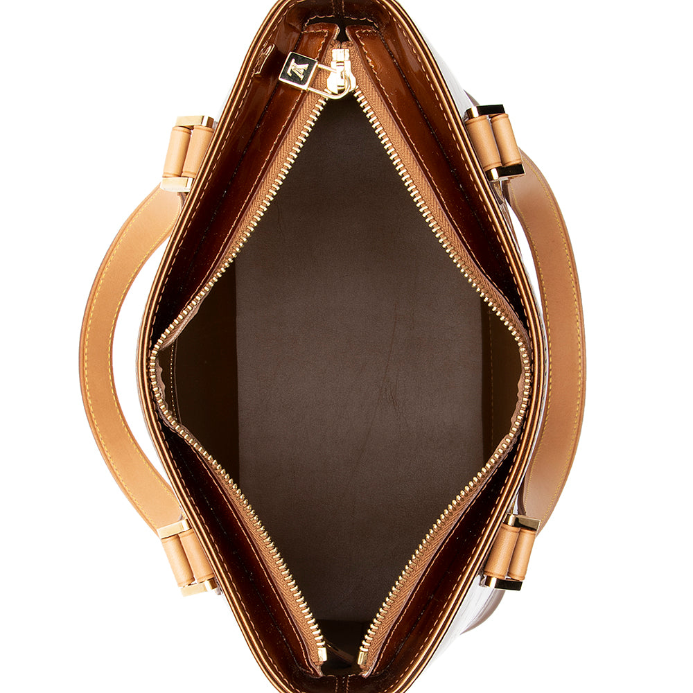 Louis Vuitton Vintage Monogram Vernis Houston Tote (SHF-20133)