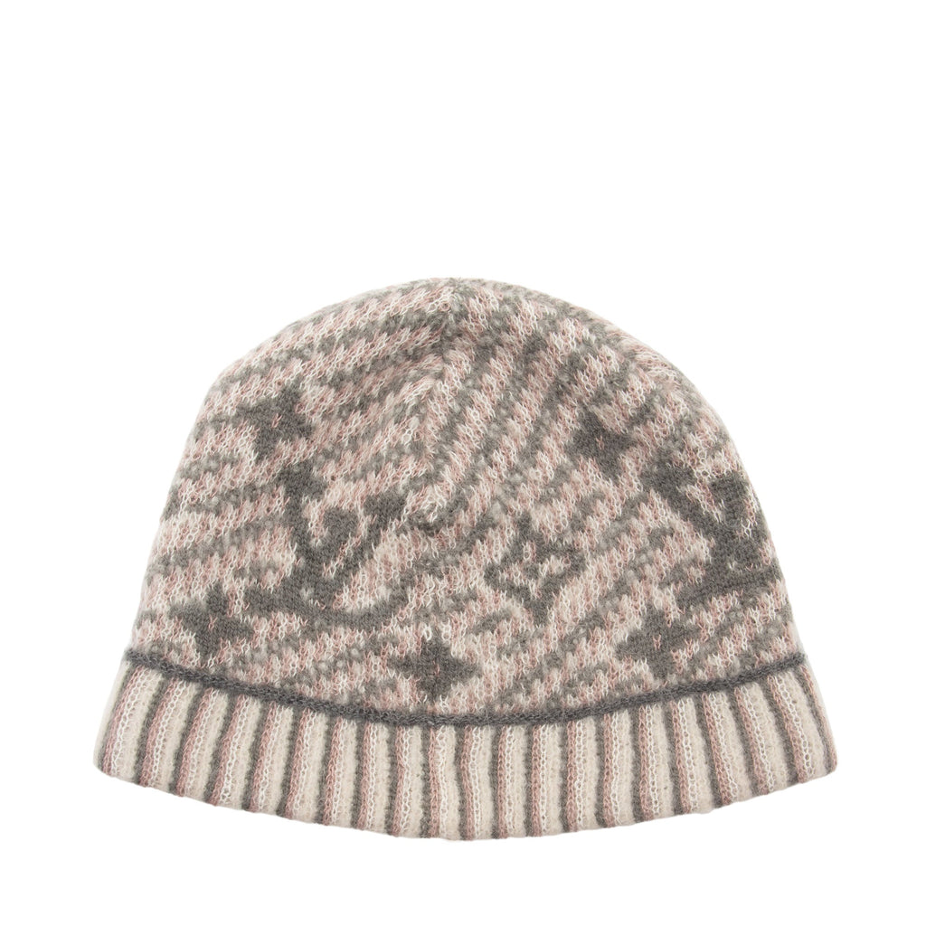 Louis Vuitton Wool Monogram Beanie (SHF-Upyvd4)