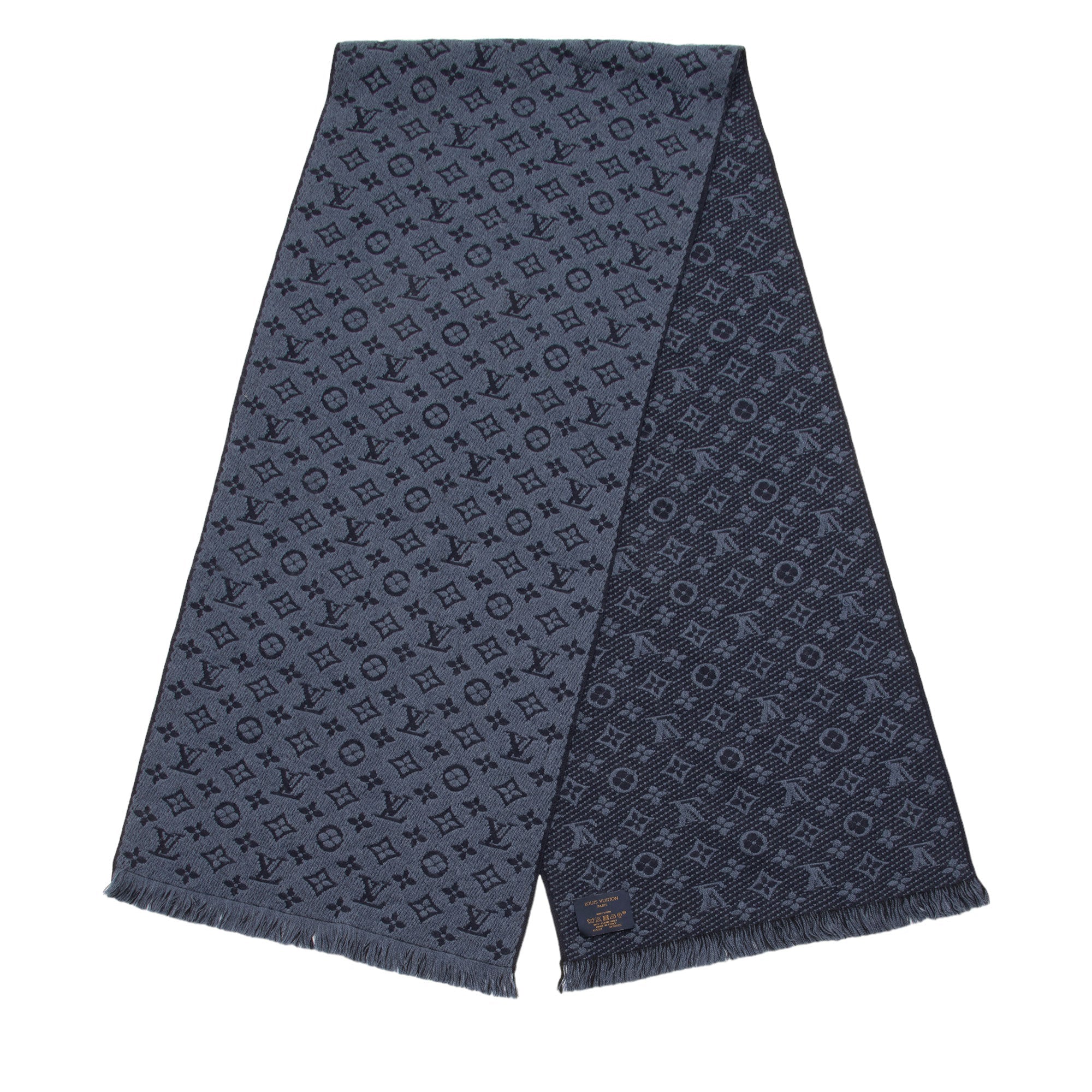 Louis Vuitton Wool Monogram Classic Scarf (SHF-qJfXJv)