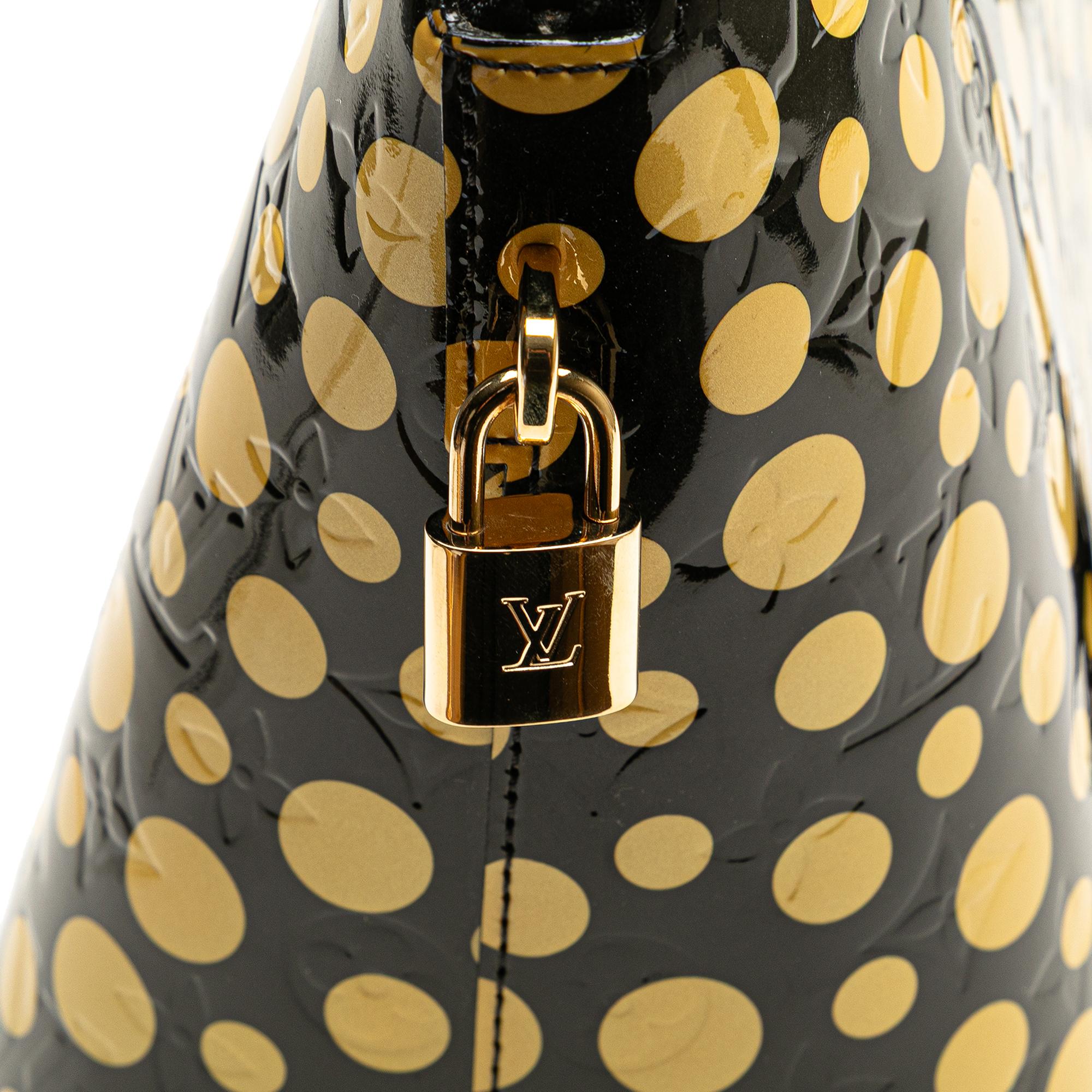 Louis Vuitton Yayoi Kusama Monogram Infinity Dots Lockit MM