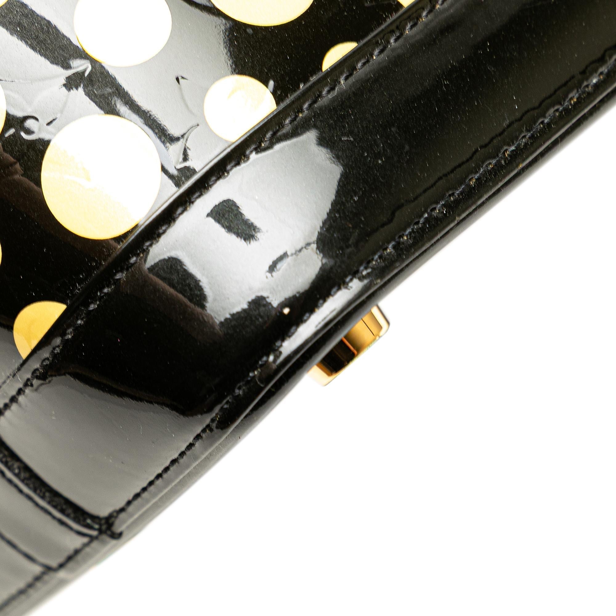 Louis Vuitton Yayoi Kusama Monogram Infinity Dots Lockit MM