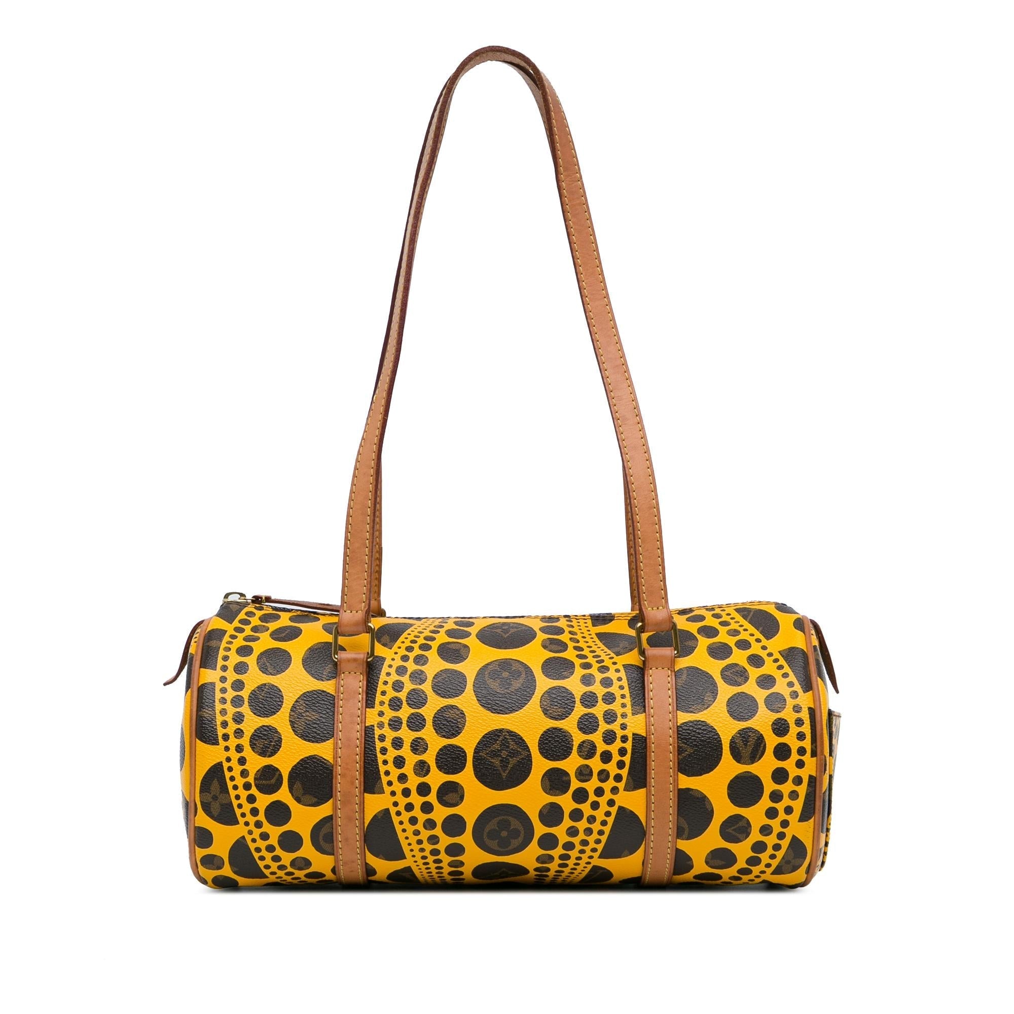 Louis Vuitton Yayoi Kusama Monogram Vernis Dots Infinity Papillon 30 (SHG-6iSi0x)