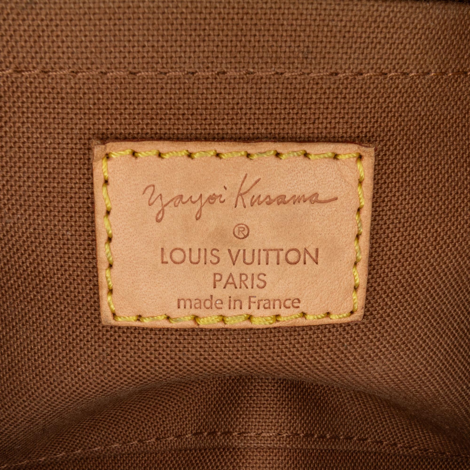 Louis Vuitton Yayoi Kusama Monogram Vernis Dots Infinity Papillon 30 (SHG-6iSi0x)