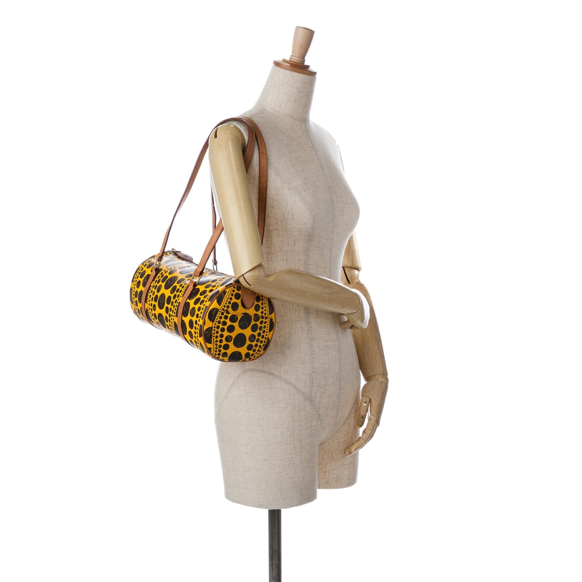Louis Vuitton Yayoi Kusama Monogram Vernis Dots Infinity Papillon 30 (SHG-6iSi0x)