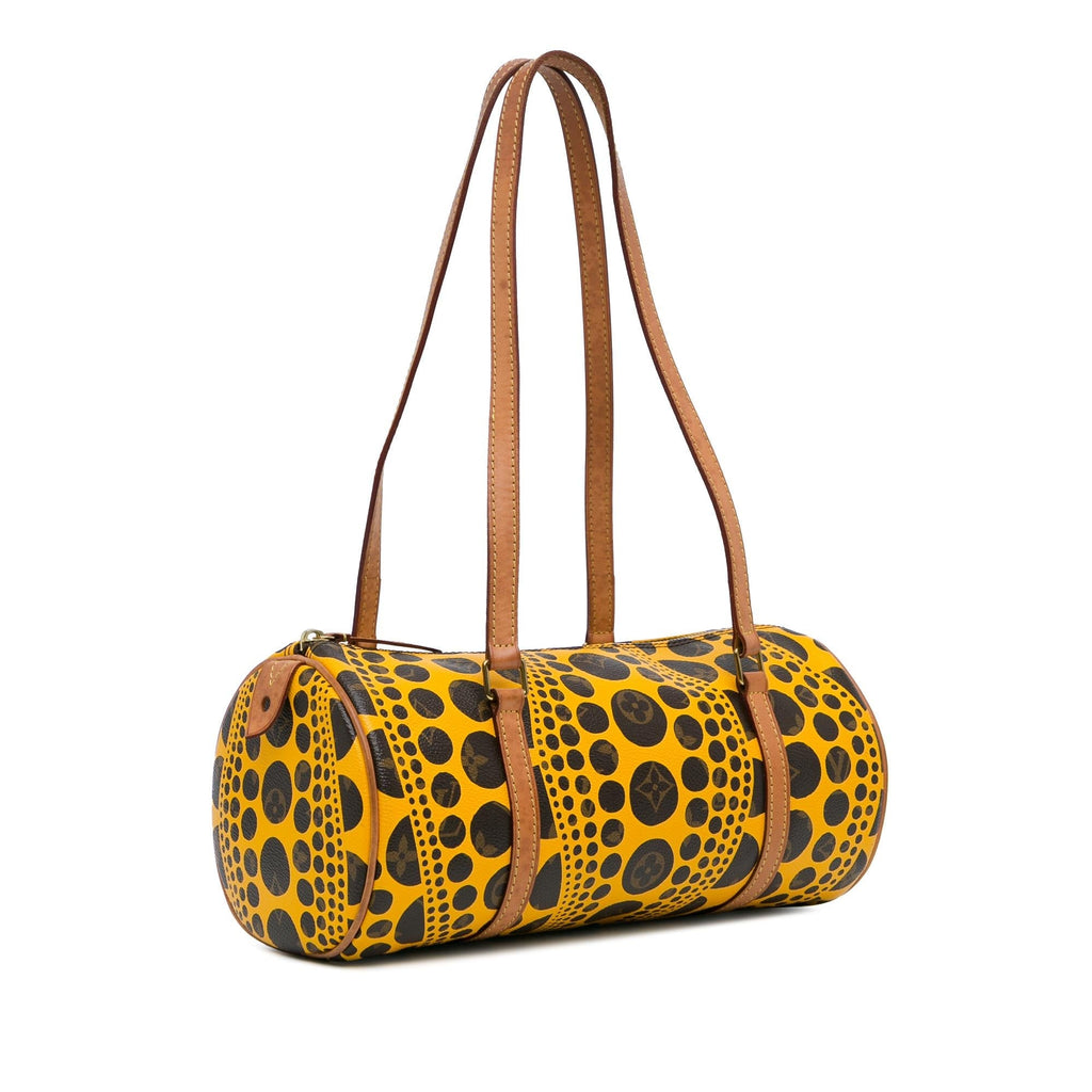 Louis Vuitton Yayoi Kusama Monogram Vernis Dots Infinity Papillon 30 (SHG-6iSi0x)