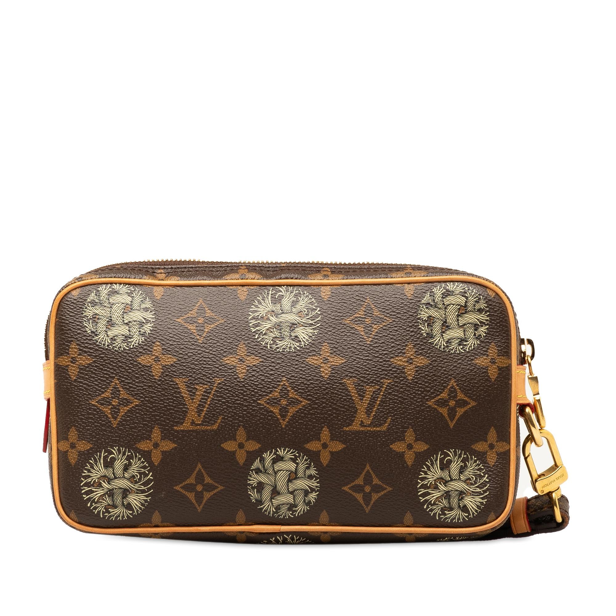 Louis Vuitton x Christopher Nemeth Monogram Volga Pochette (SHG-4PMYBO)