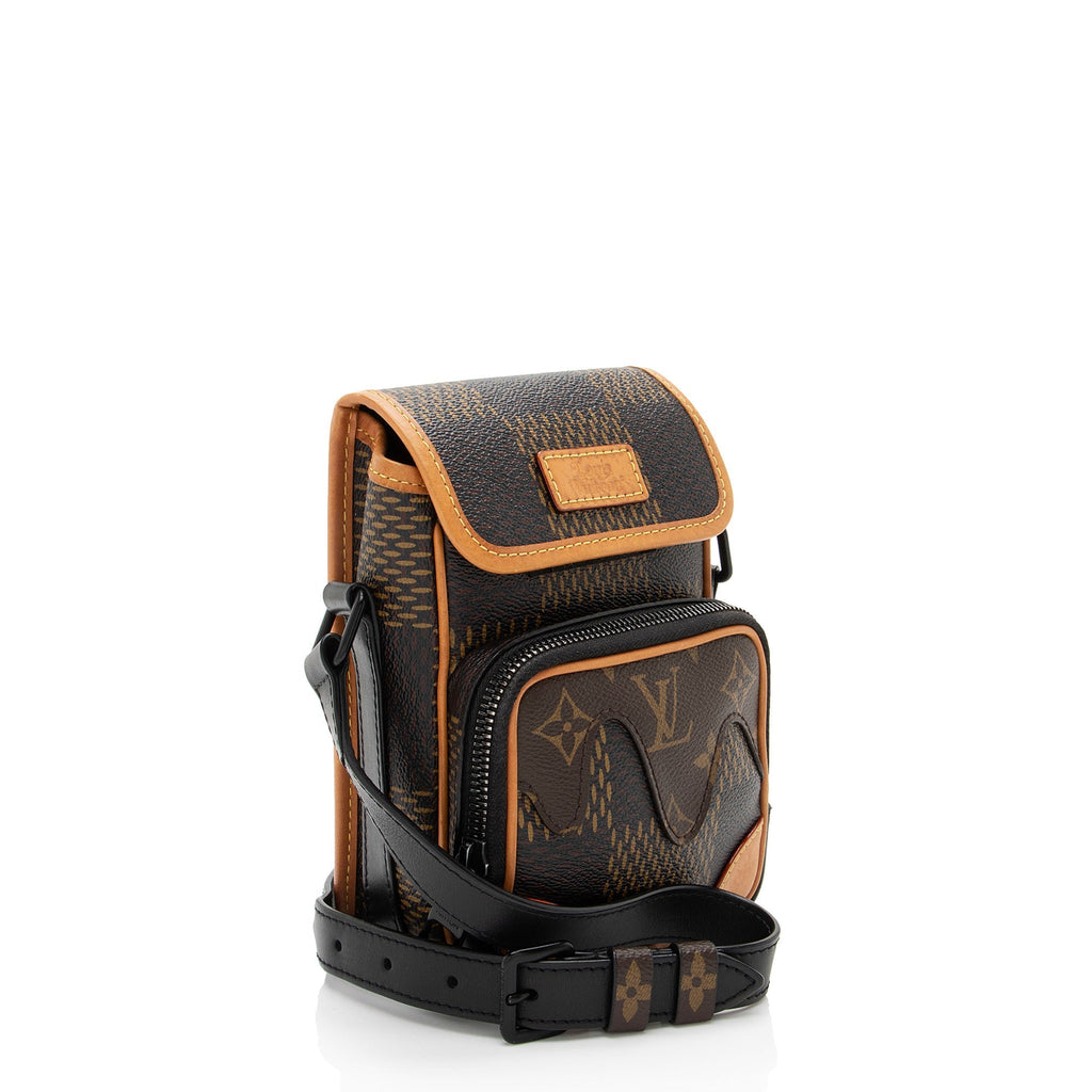 Louis Vuitton x NIGO Giant Damier Ebene Monogram Canvas Nano Amazone Messenger