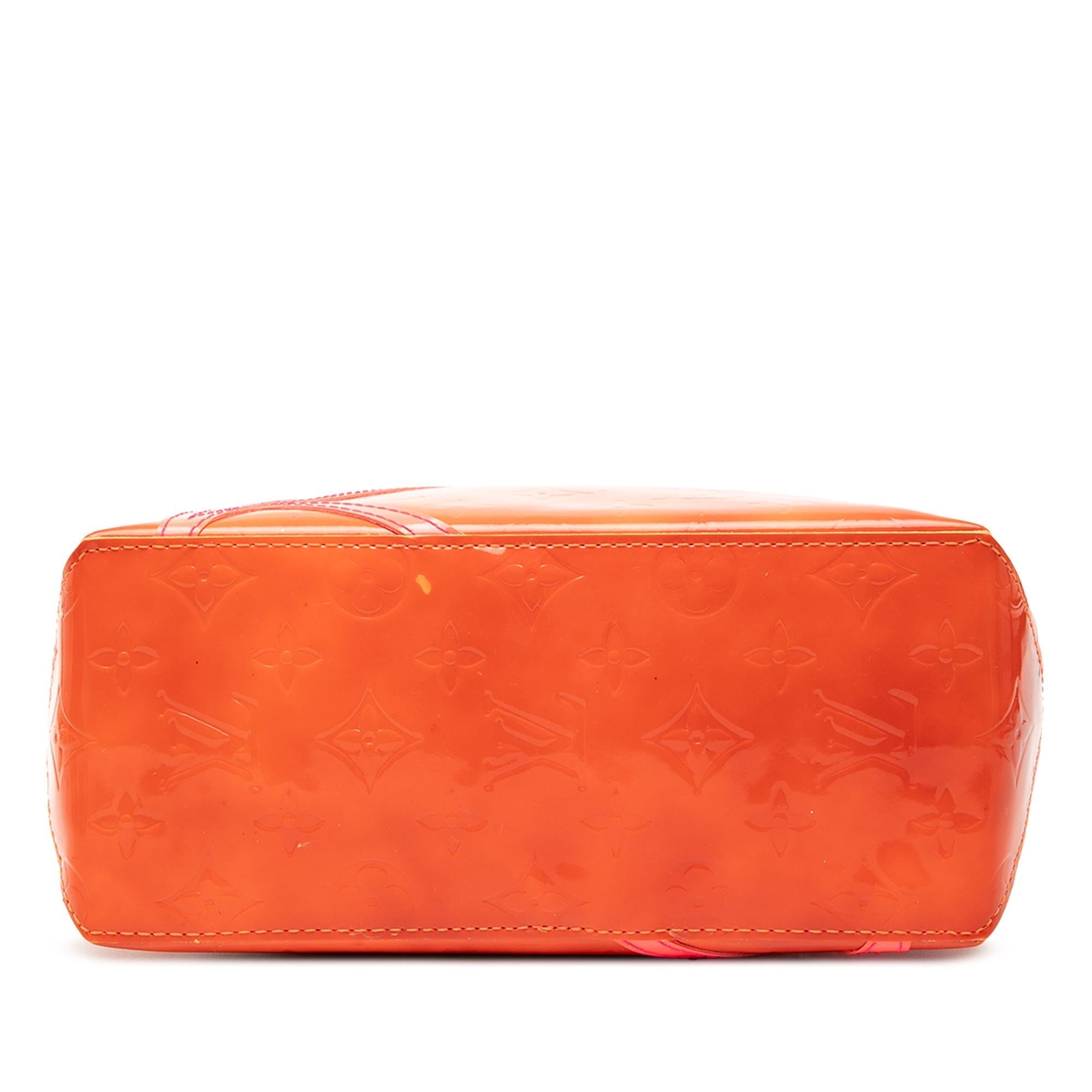 Louis Vuitton x Robert Wilson Monogram Vernis Fluo Reade PM