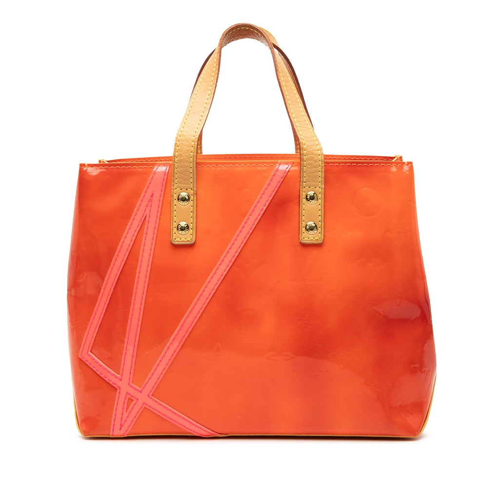 Louis Vuitton x Robert Wilson Monogram Vernis Fluo Reade PM