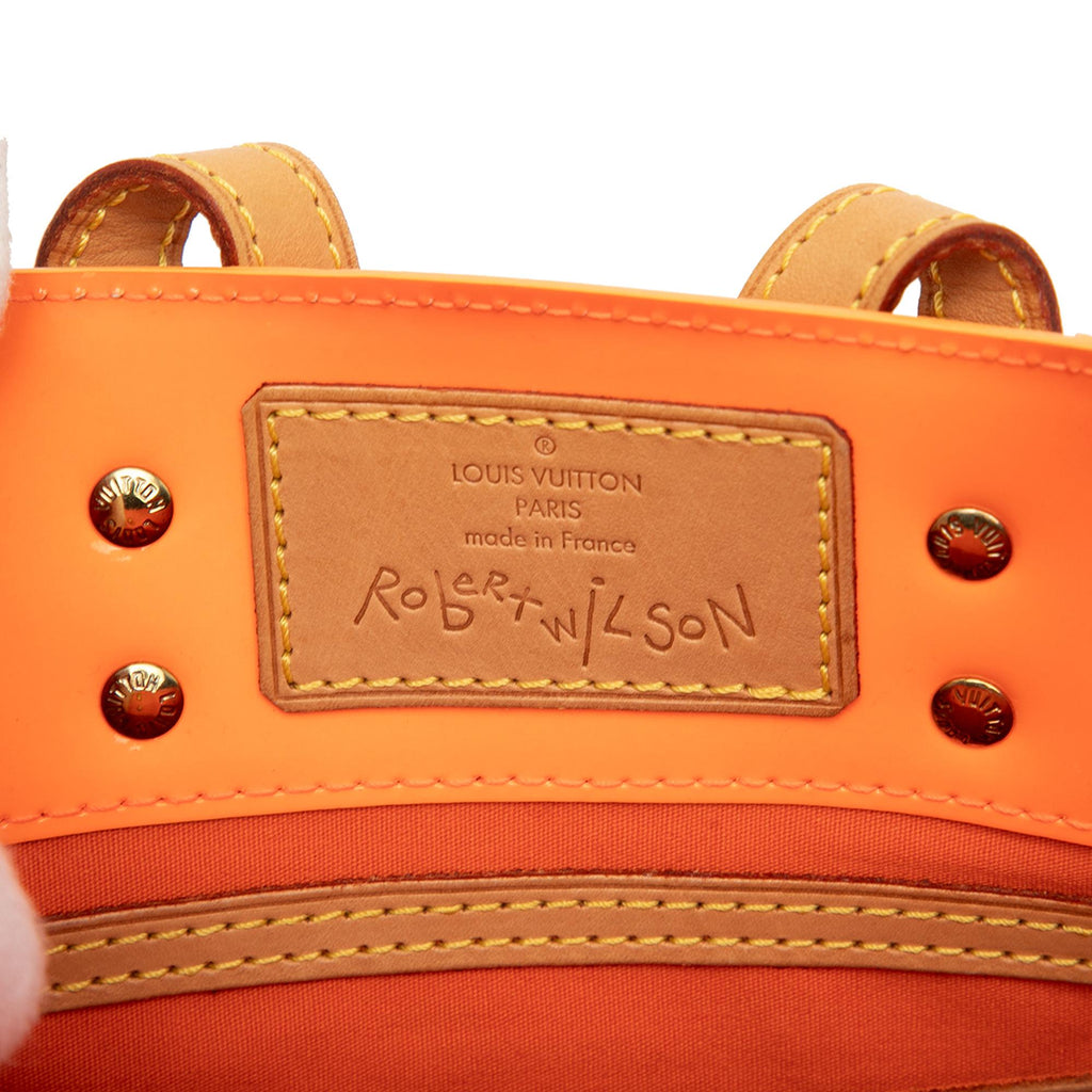 Louis Vuitton x Robert Wilson Monogram Vernis Fluo Reade PM