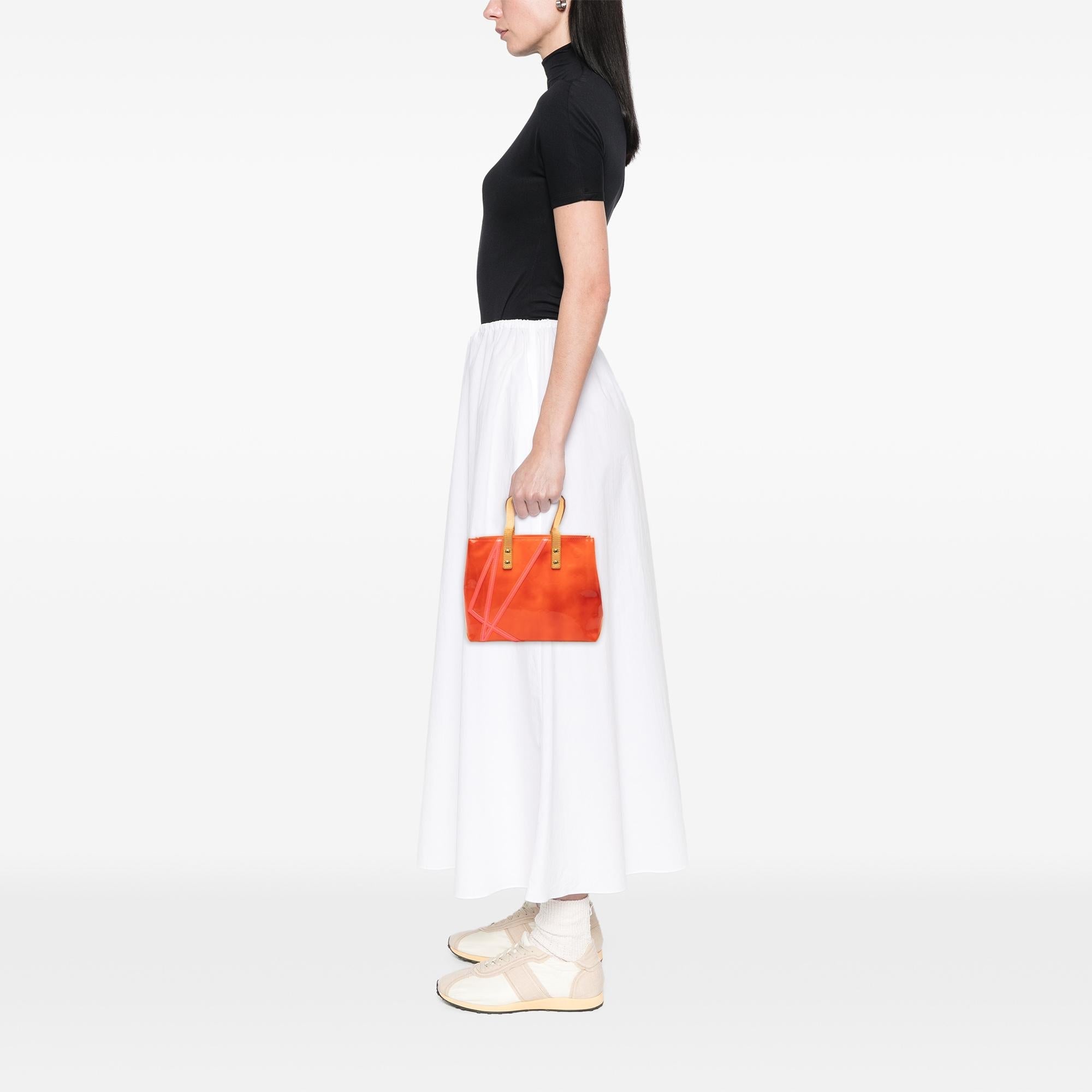 Louis Vuitton x Robert Wilson Monogram Vernis Fluo Reade PM