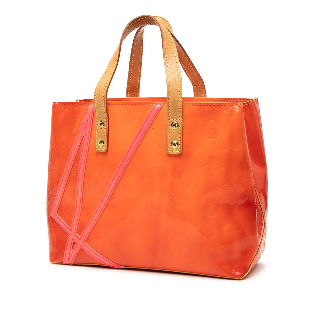Louis Vuitton x Robert Wilson Monogram Vernis Fluo Reade PM