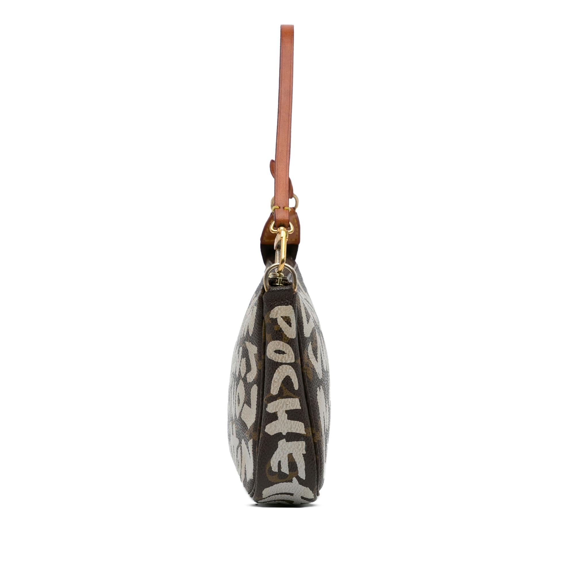 Louis Vuitton x Stephen Sprouse Monogram Graffiti Pochette Accessoires (SHG-pKgvIS)