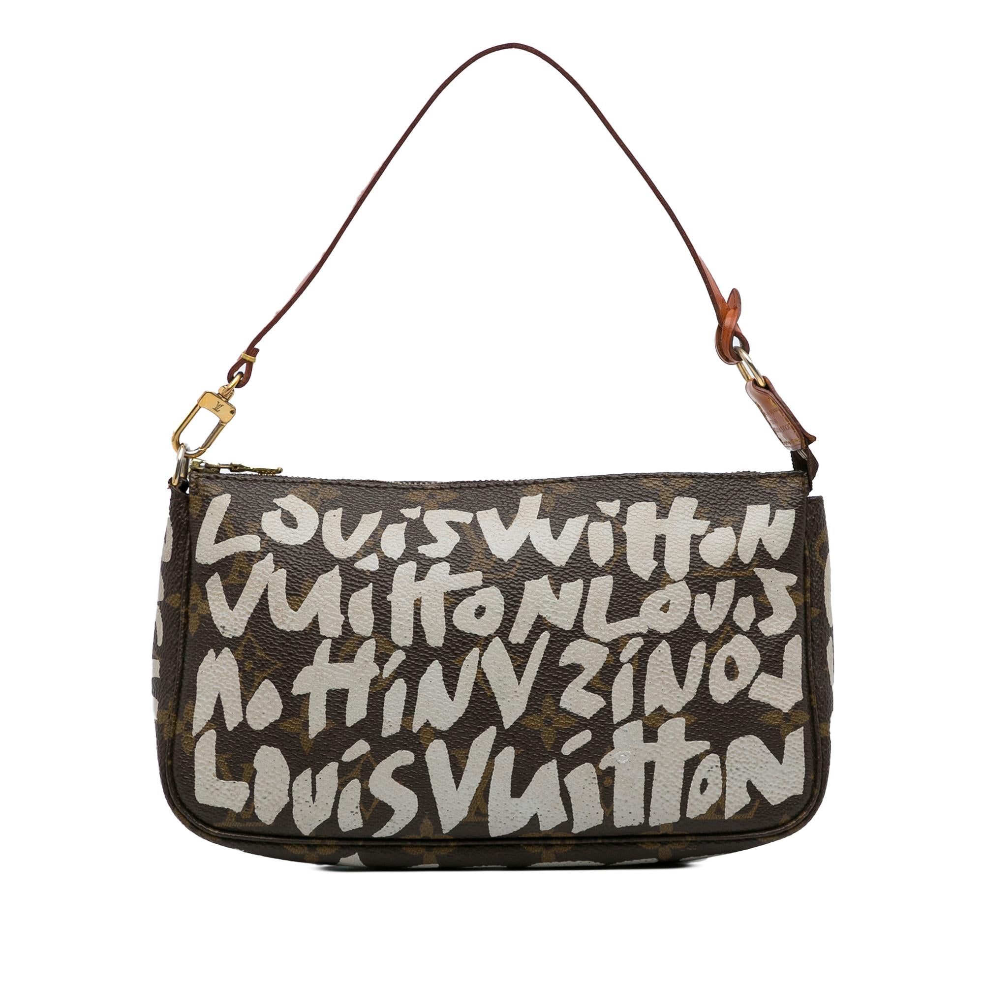Louis Vuitton x Stephen Sprouse Monogram Graffiti Pochette Accessoires (SHG-pKgvIS)