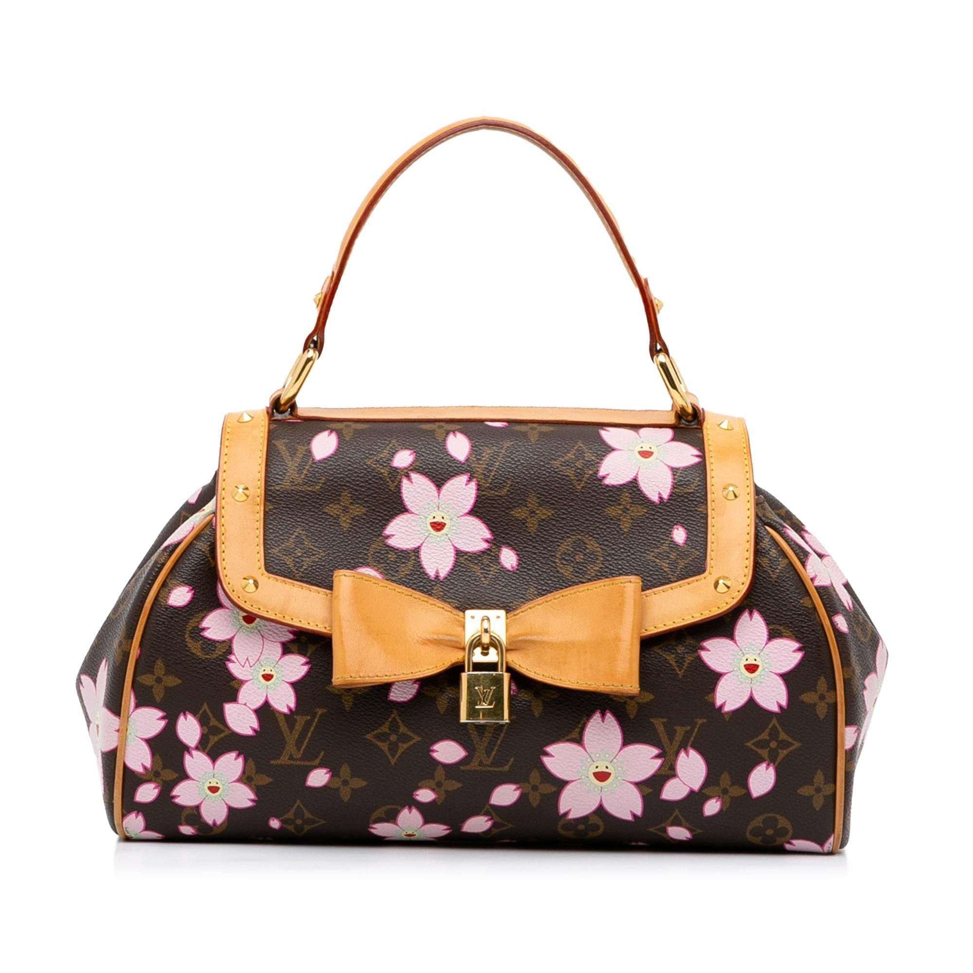 Louis Vuitton x Takashi Murakami Monogram Cherry Blossom Sac Retro (SHG-vdPaZQ)