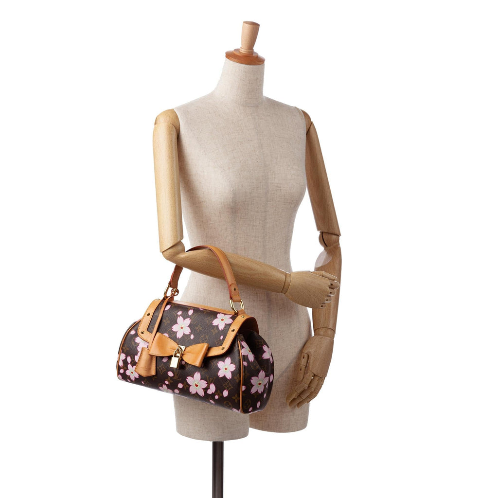Louis Vuitton x Takashi Murakami Monogram Cherry Blossom Sac Retro (SHG-vdPaZQ)