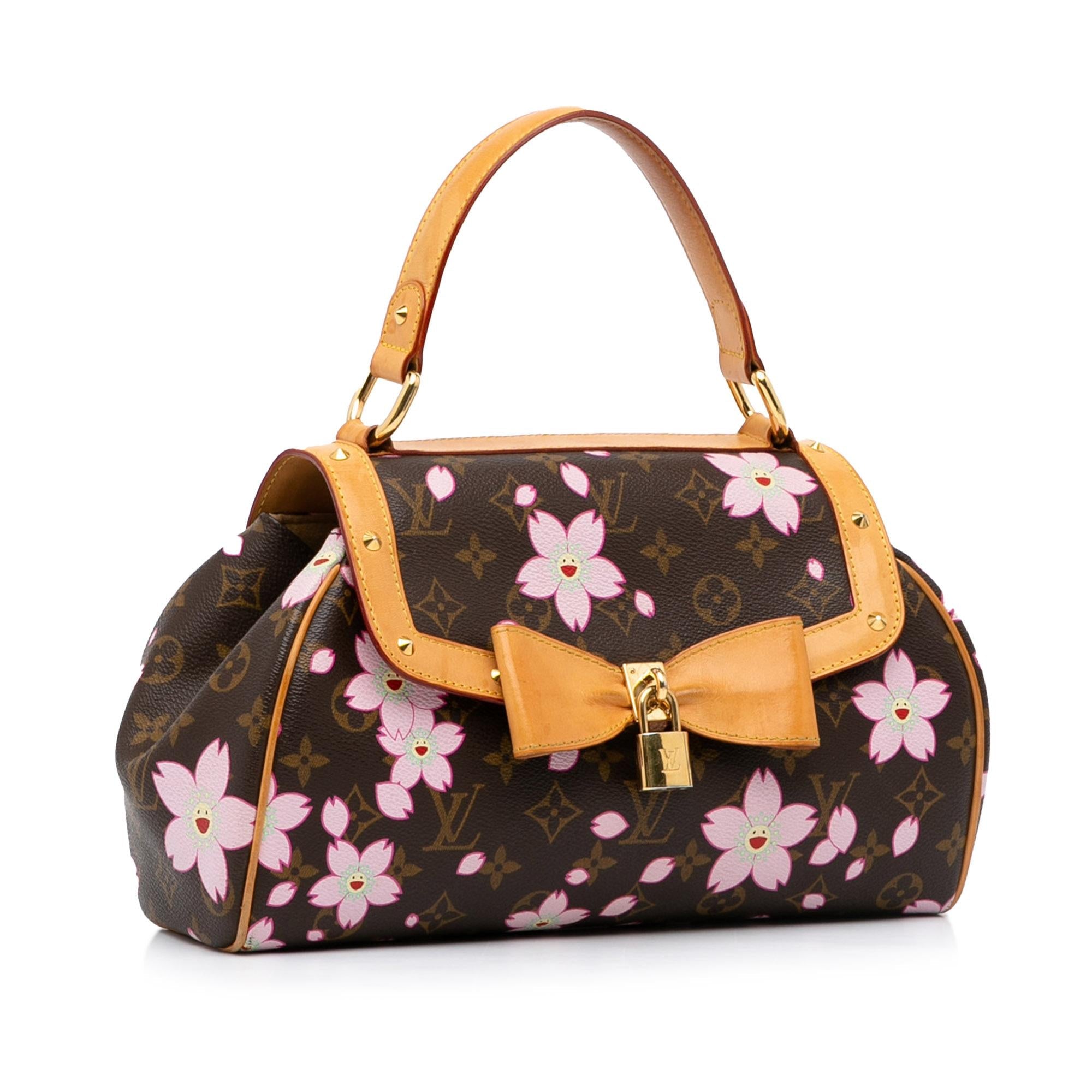 Louis Vuitton x Takashi Murakami Monogram Cherry Blossom Sac Retro (SHG-vdPaZQ)