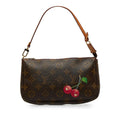Louis Vuitton x Takashi Murakami  Monogram Cherry Pochette Accessoires (SHG-2i768q)