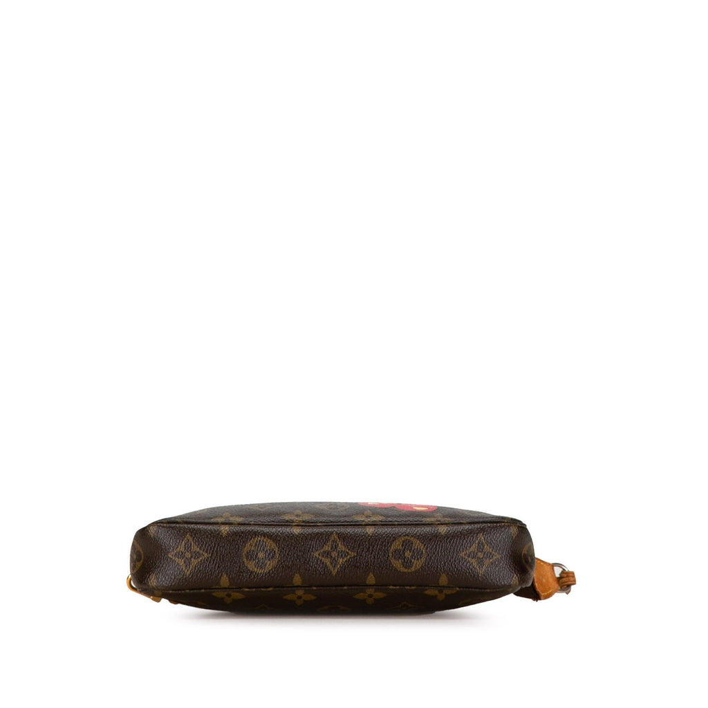 Louis Vuitton x Takashi Murakami  Monogram Cherry Pochette Accessoires (SHG-h0NoXg)