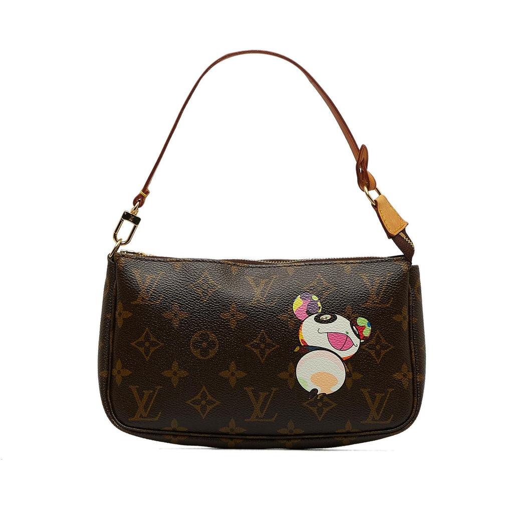 Louis Vuitton x Takashi Murakami Monogram Panda Pochette Accessoires (SHG-4a5zzC)