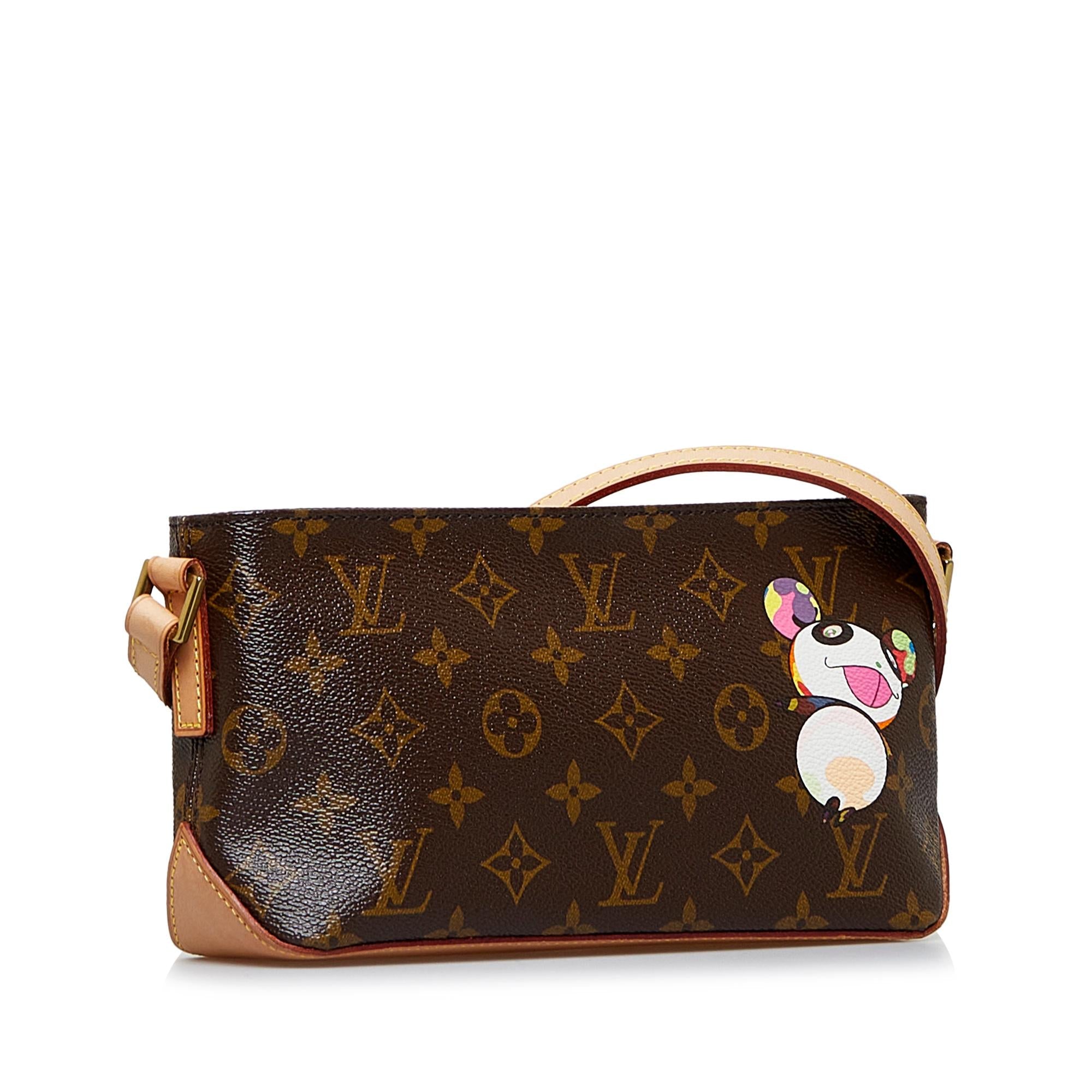 Louis Vuitton x Takashi Murakami Monogram Panda Trotteur (SHG-3XlZUN)