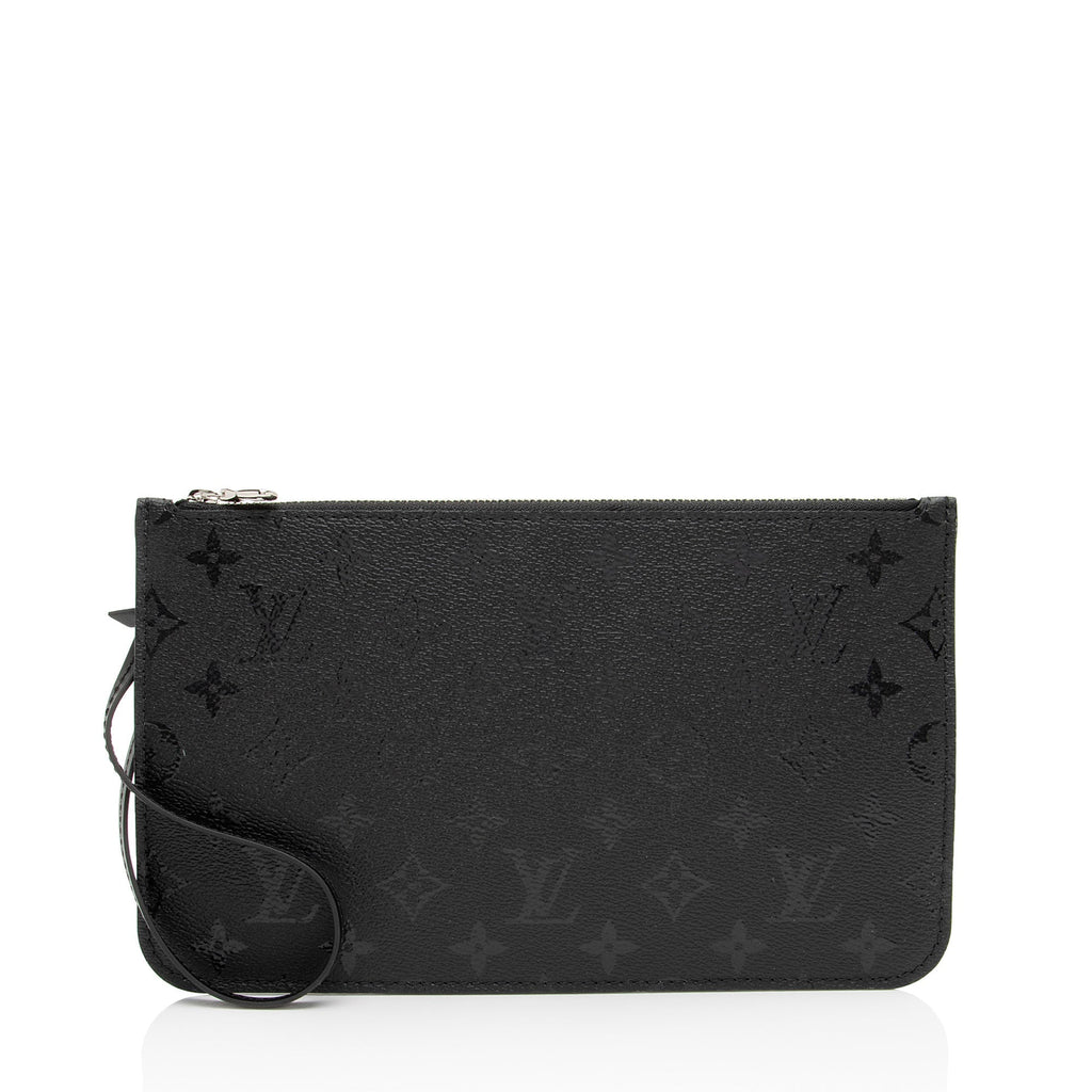 Louis Vuitton x Urs Fischer Monogram Leather Neverfull MM Pochette