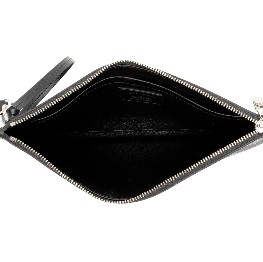 Louis Vuitton x Urs Fischer Monogram Leather Neverfull MM Pochette