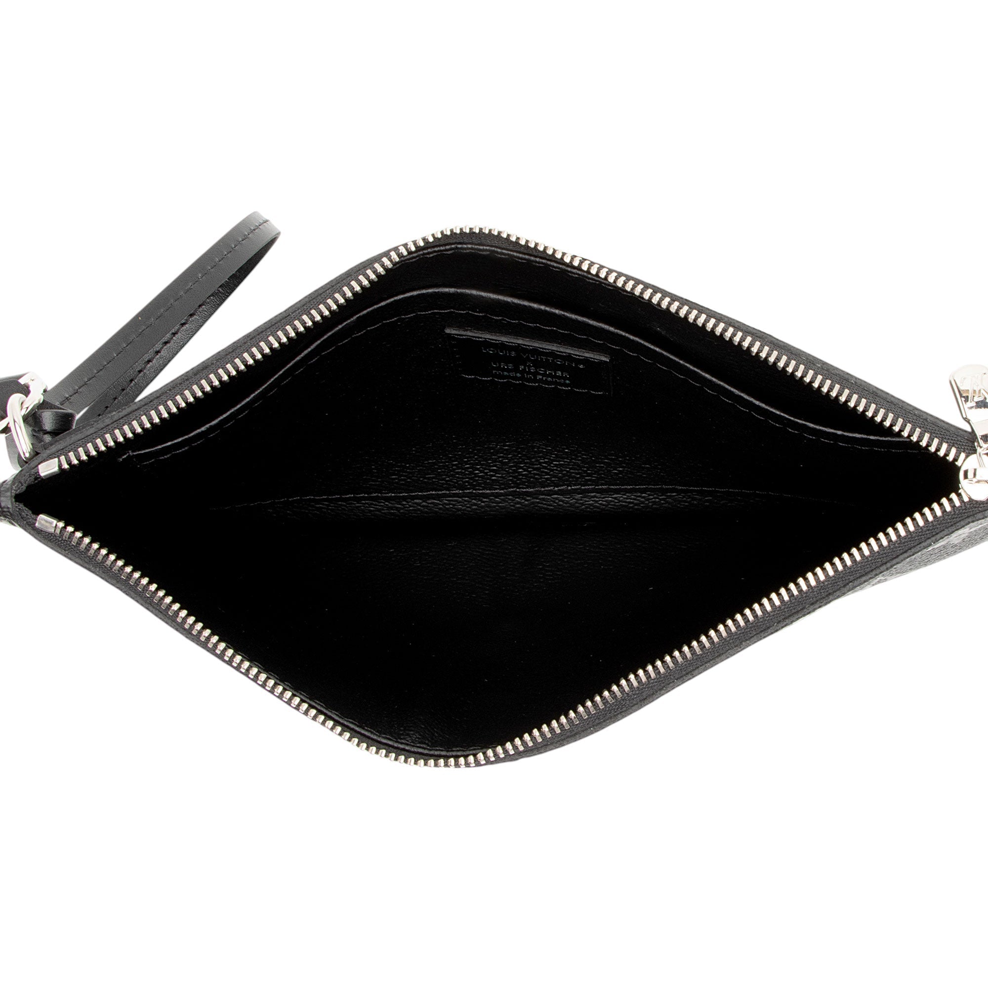 Louis Vuitton x Urs Fischer Monogram Leather Neverfull MM Pochette