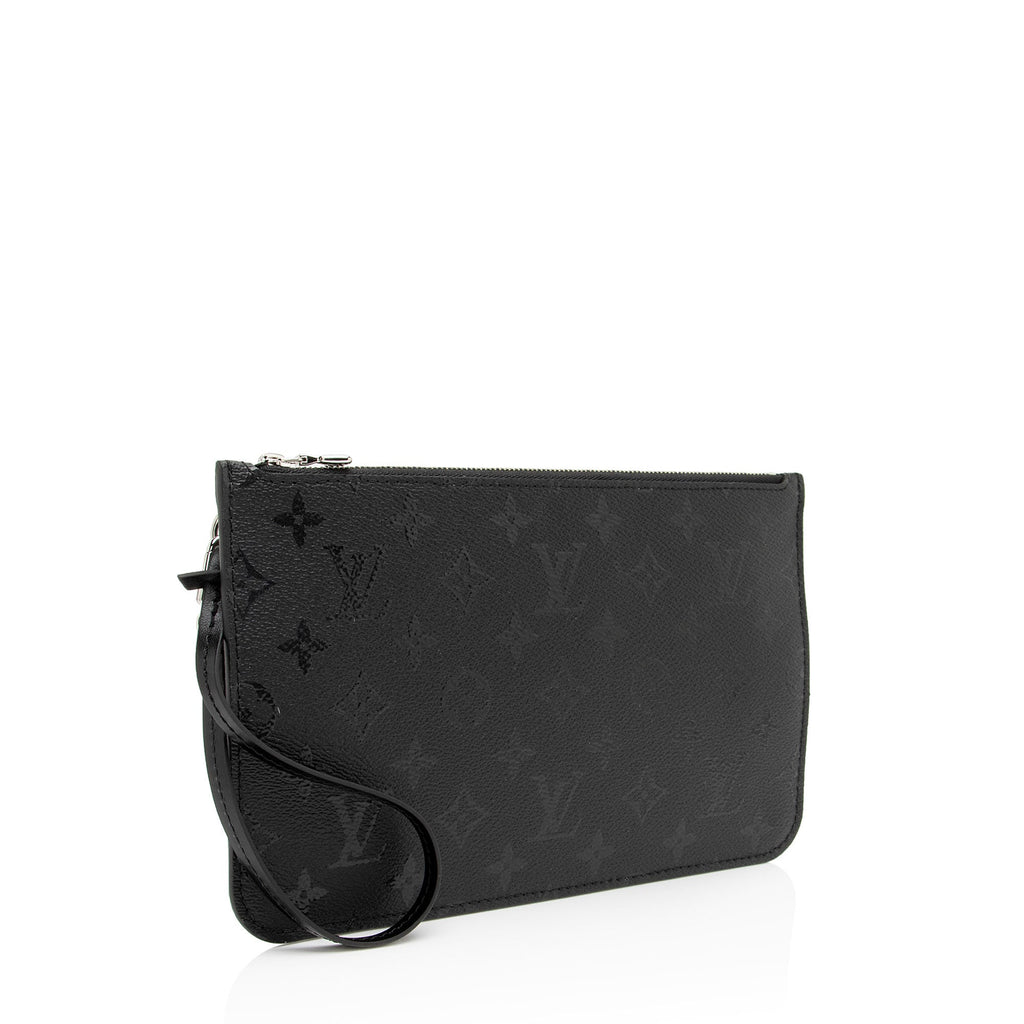 Louis Vuitton x Urs Fischer Monogram Leather Neverfull MM Pochette