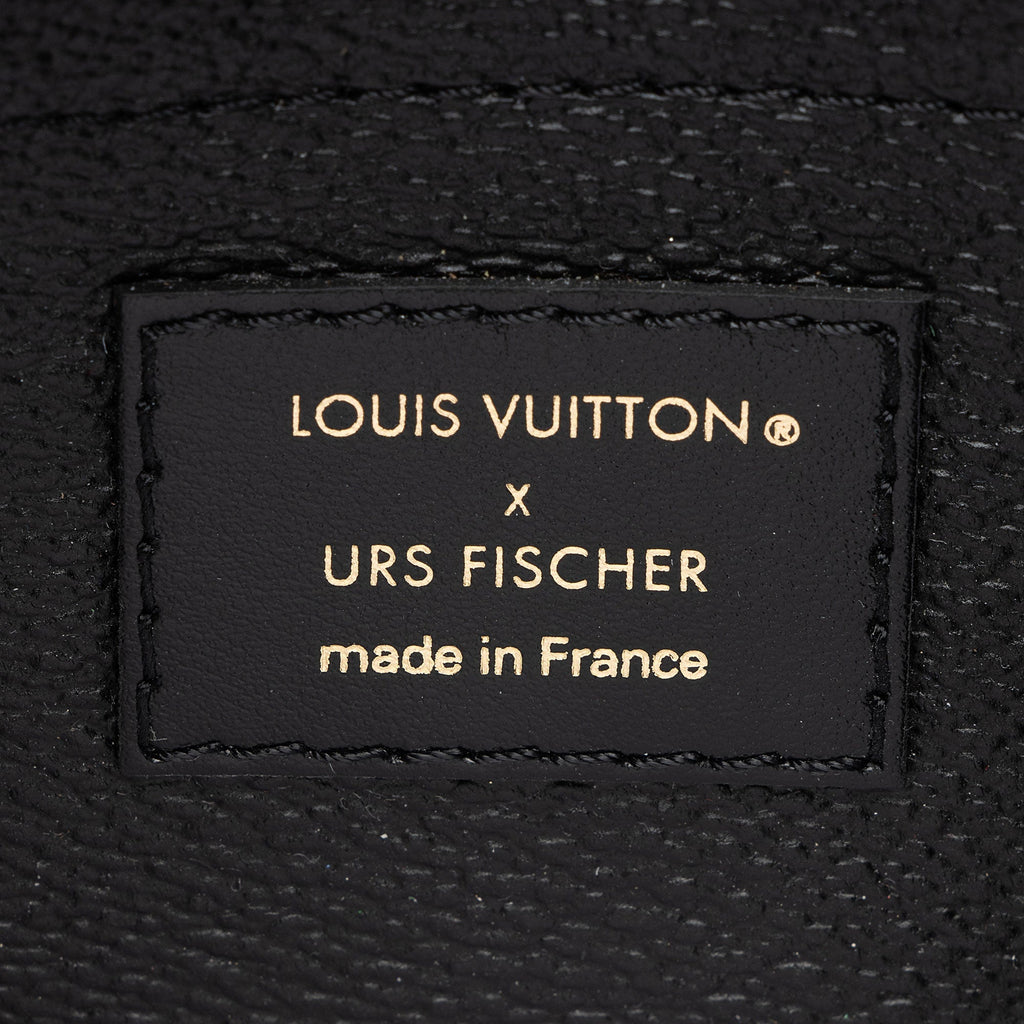Louis Vuitton x Urs Fischer Monogram Leather Neverfull MM Pochette (SHF-8WPKoB)