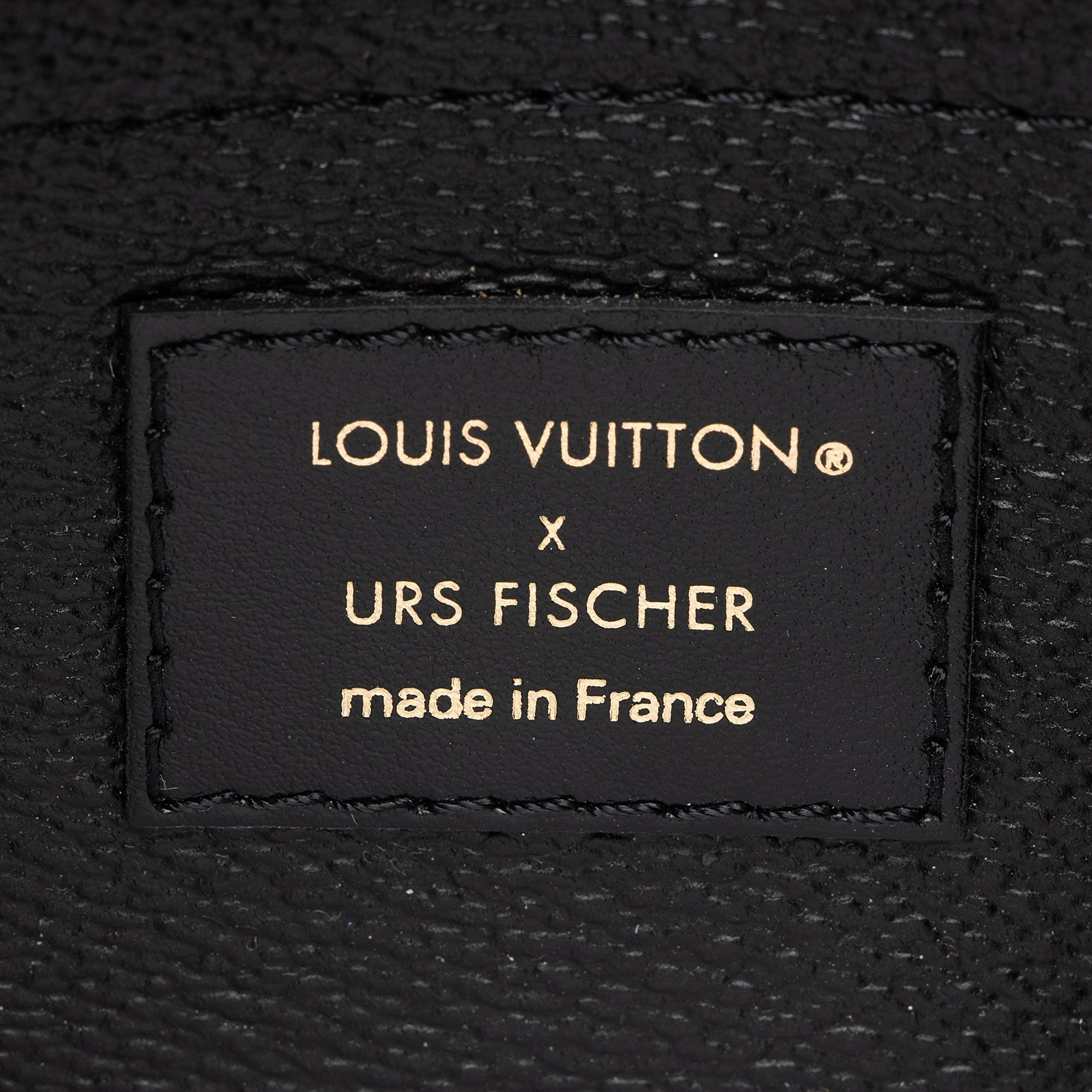 Louis Vuitton x Urs Fischer Monogram Leather Neverfull MM Pochette (SHF-8WPKoB)