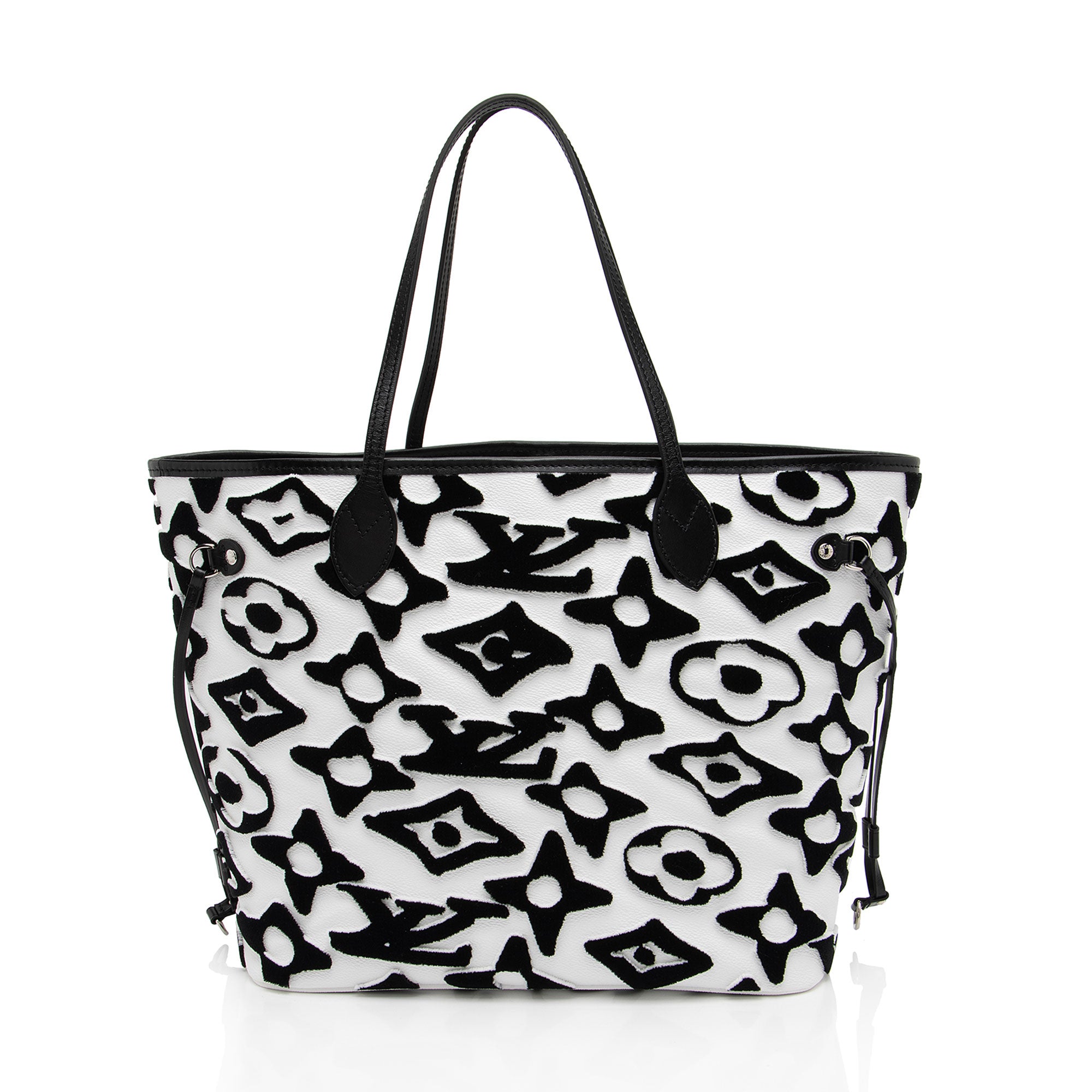 Louis Vuitton x Urs Fischer Tufted Monogram Canvas Neverfull MM Tote