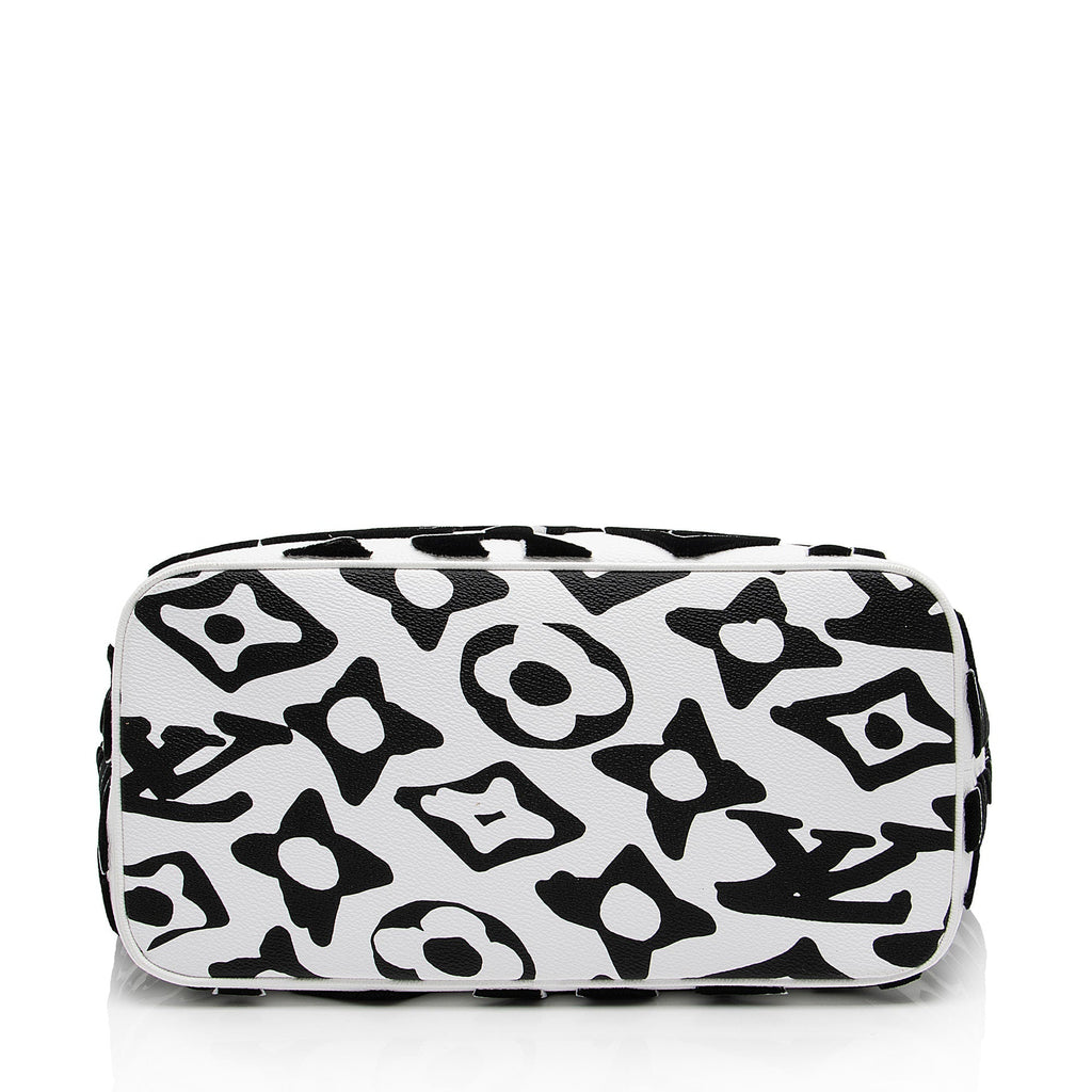 Louis Vuitton x Urs Fischer Tufted Monogram Canvas Neverfull MM Tote