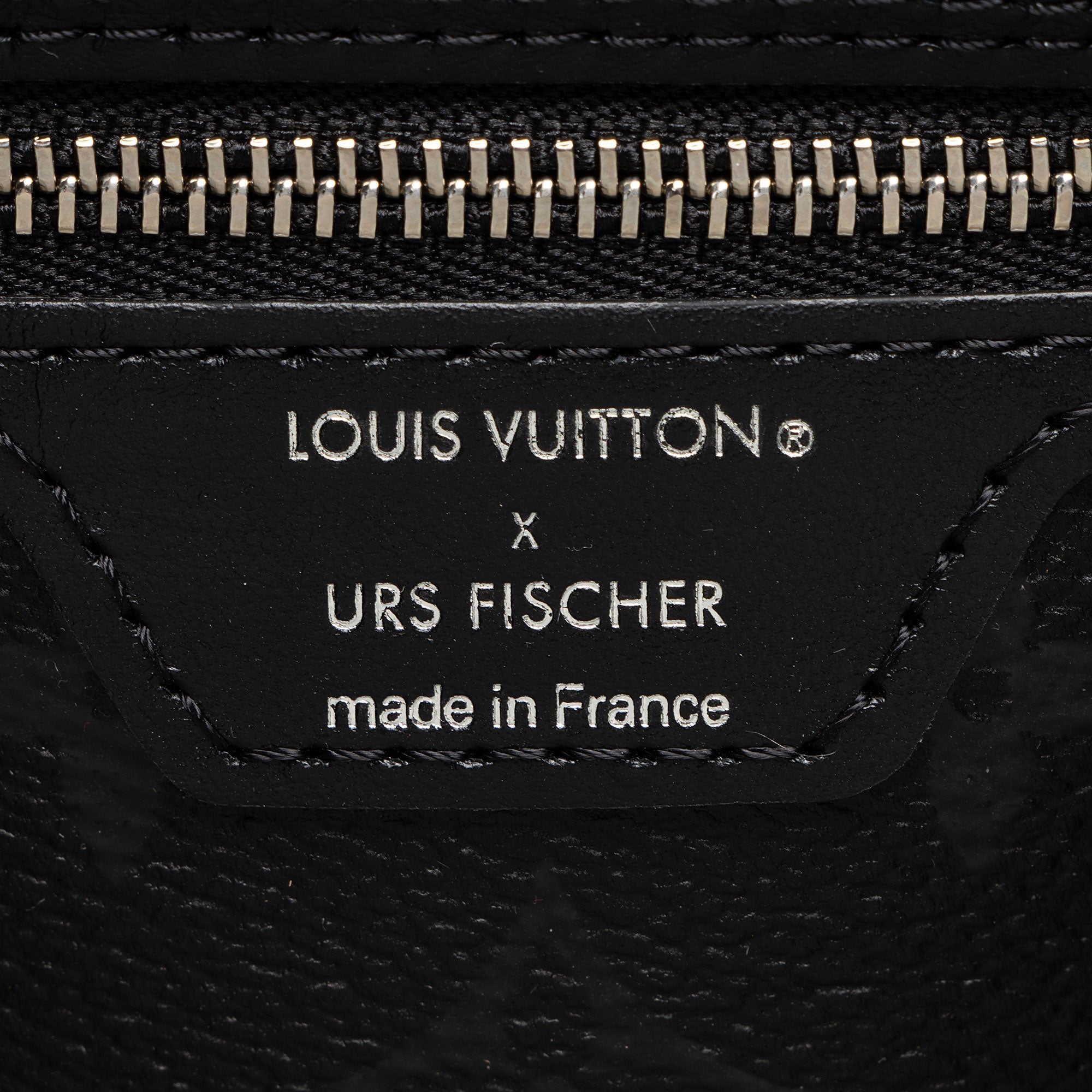 Louis Vuitton x Urs Fischer Tufted Monogram Canvas Neverfull MM Tote