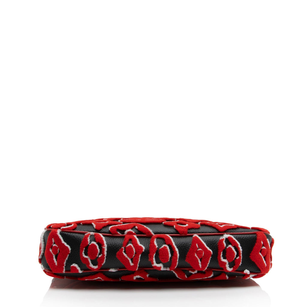 Louis Vuitton x Urs Fischer Tufted Monogram Canvas Pochette Accessoires (SHF-yZaBHA)
