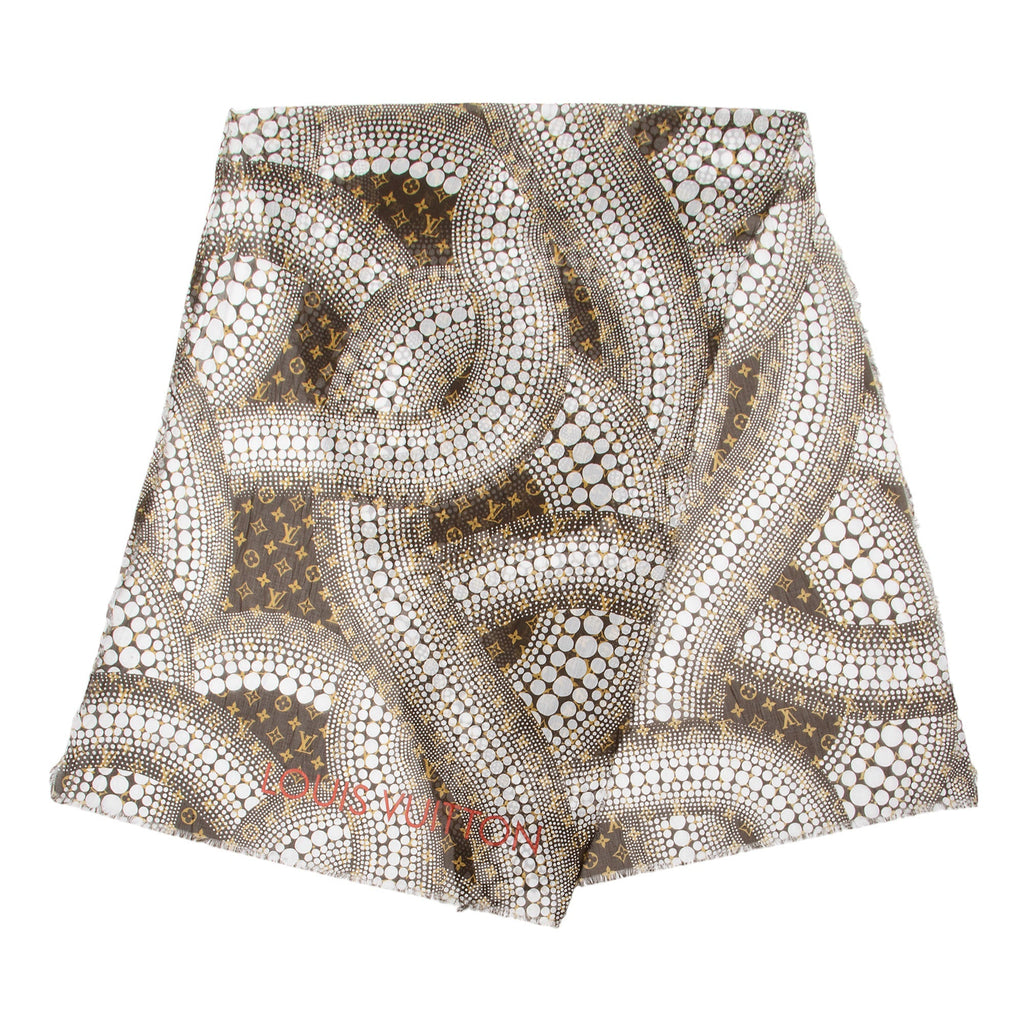 Louis Vuitton x YK Cotton Monogram Infinity Dots Pareo Scarf