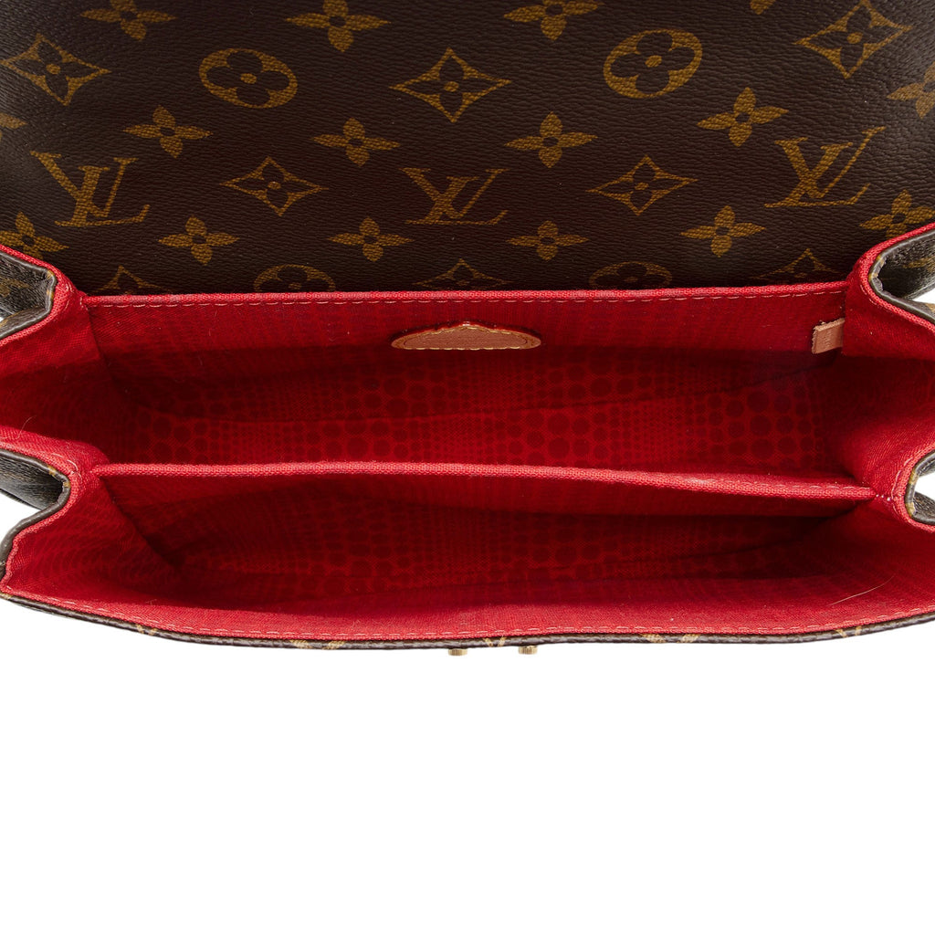 Louis Vuitton x YK Monogram Canvas Dots Pochette Metis Shoulder Bag (SHF-HD9Eh3)