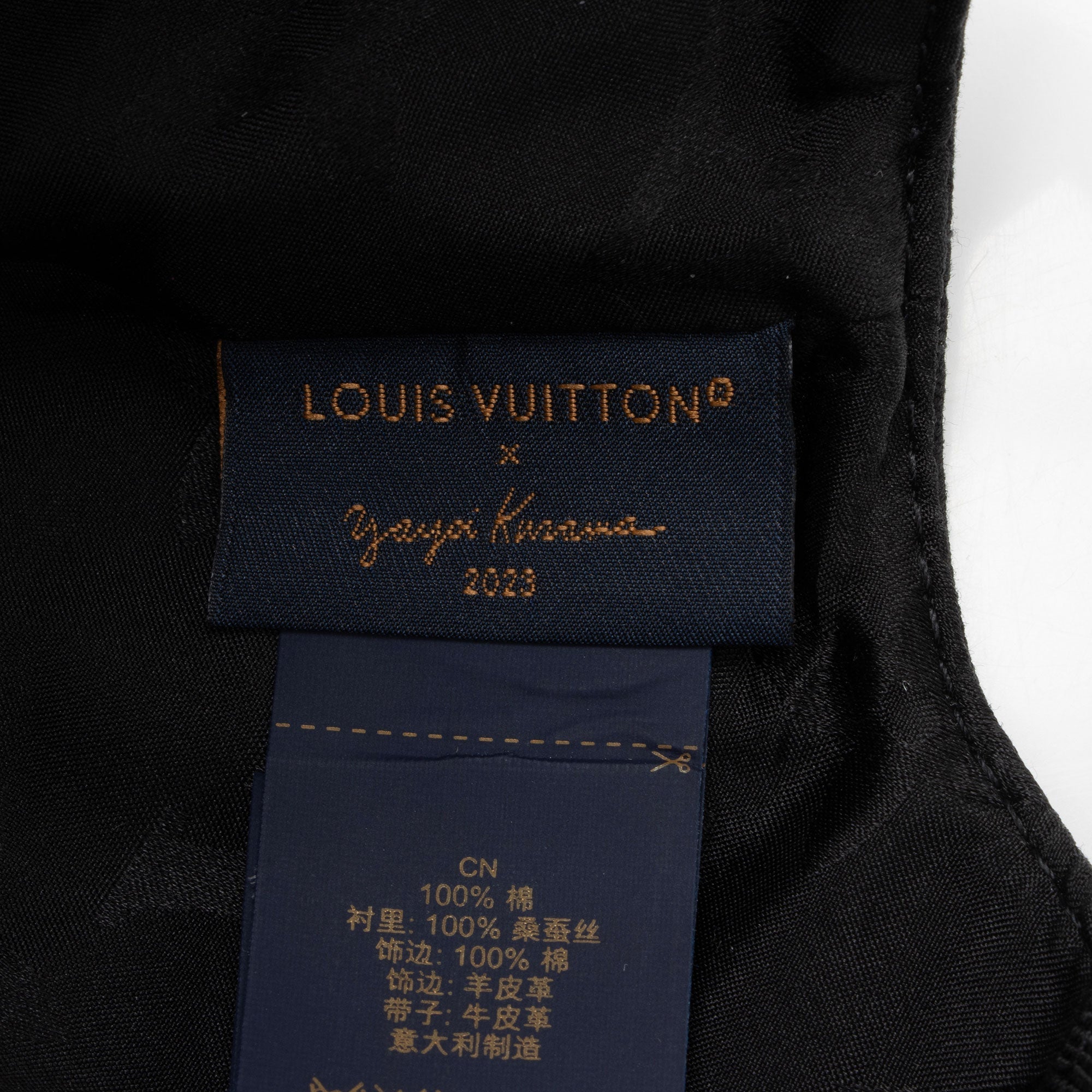 Louis Vuitton x YK Monogram Canvas Infinity Dots Baseball Hat