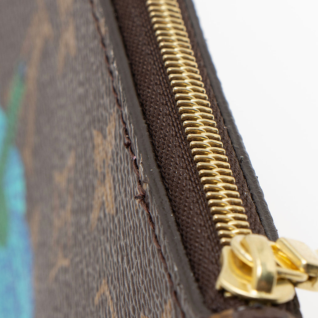 Louis Vuitton x YK Monogram Canvas Pumpkin Neverfull MM Pochette