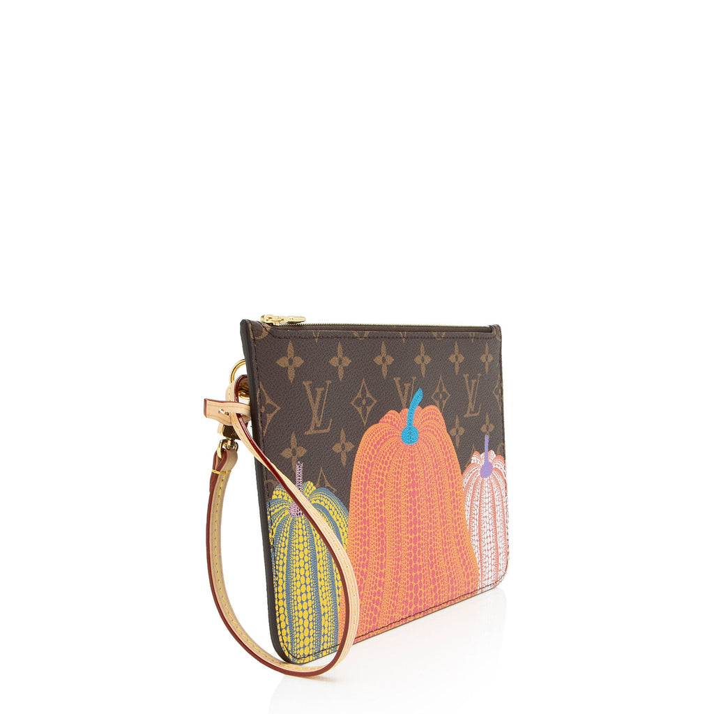 Louis Vuitton x YK Monogram Canvas Pumpkin Neverfull MM Pochette