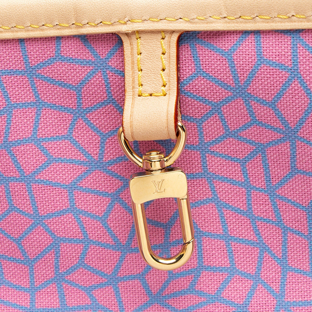 Louis Vuitton x YK Monogram Canvas Pumpkin Neverfull MM Tote